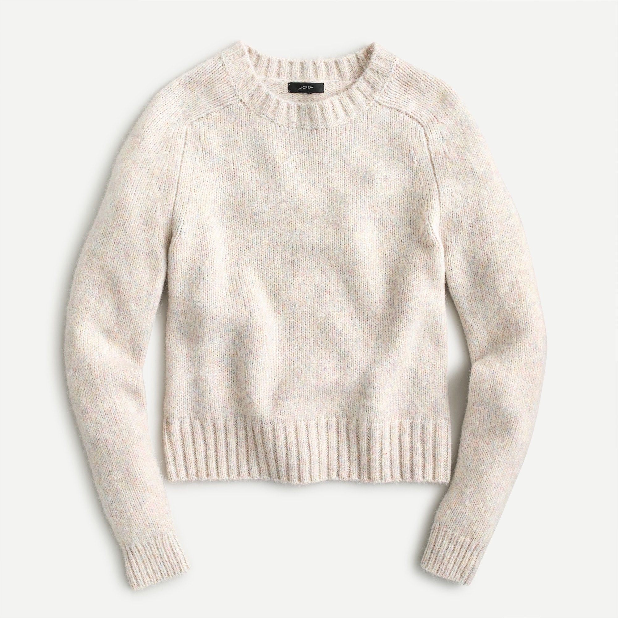 Alpaca-blend crewneck sweater