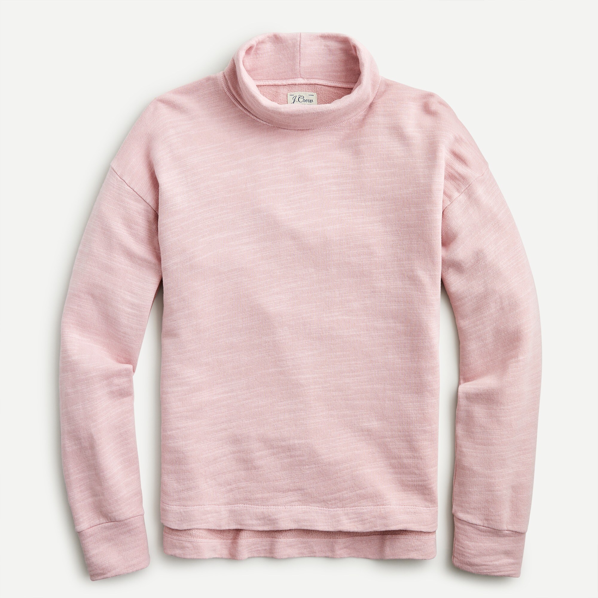 Vintage cotton terry turtleneck