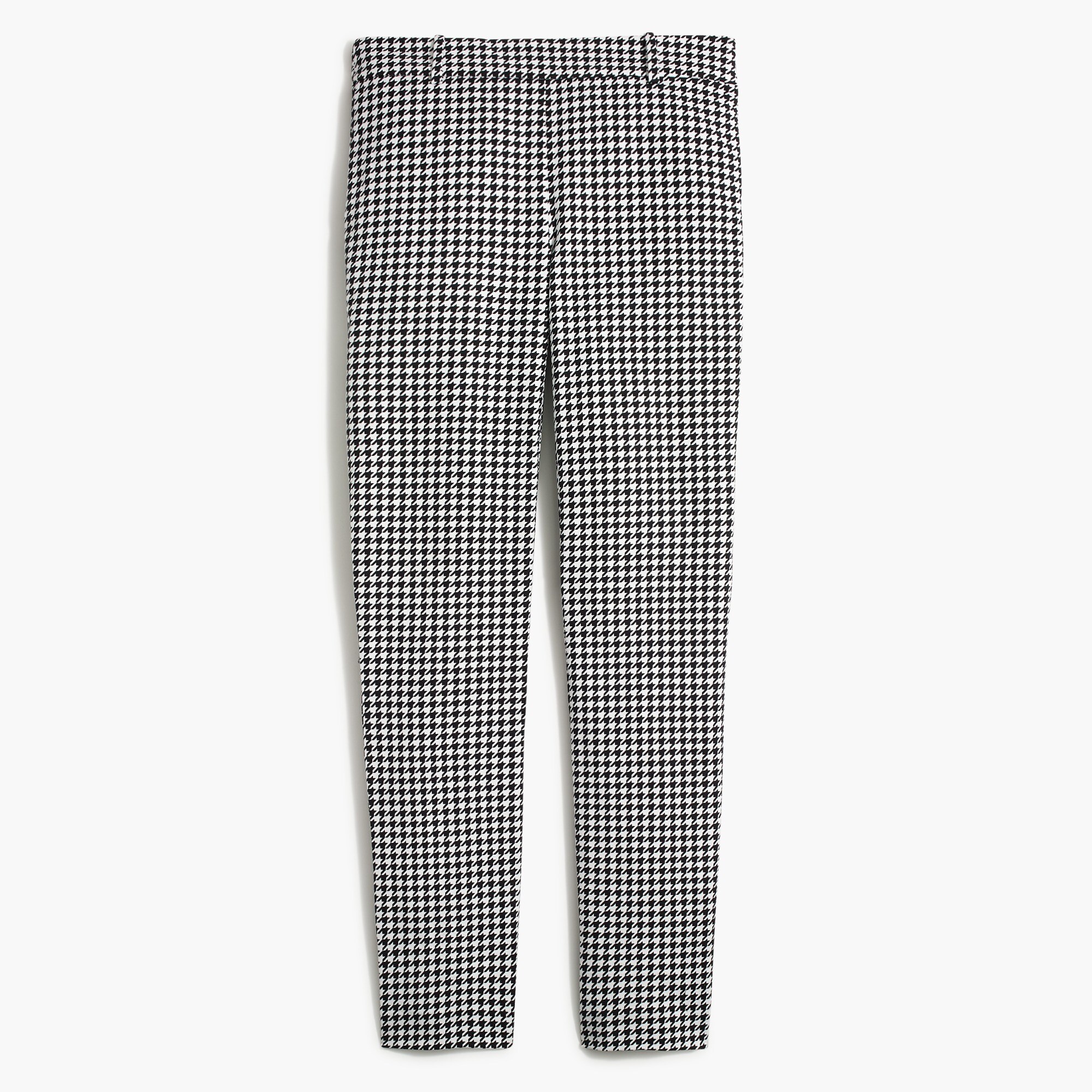 Houndstooth Winnie pant in stretch cotton