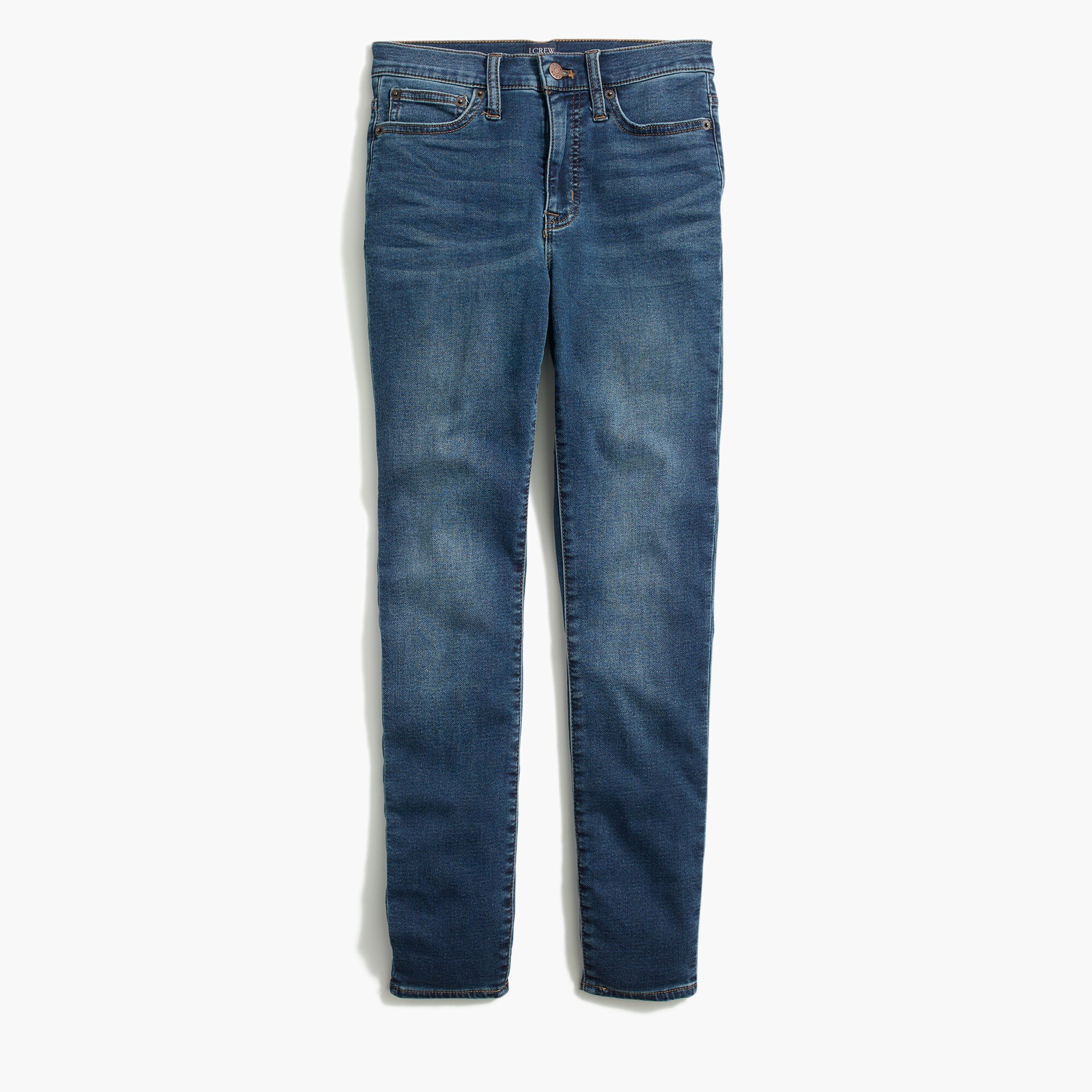 9" mid-rise skinny jeggings in signature stretch+