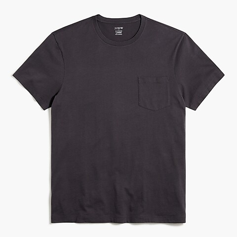 mens Washed jersey pocket tee