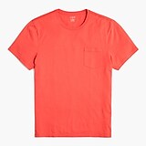 Washed jersey pocket tee