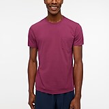 Washed jersey pocket tee