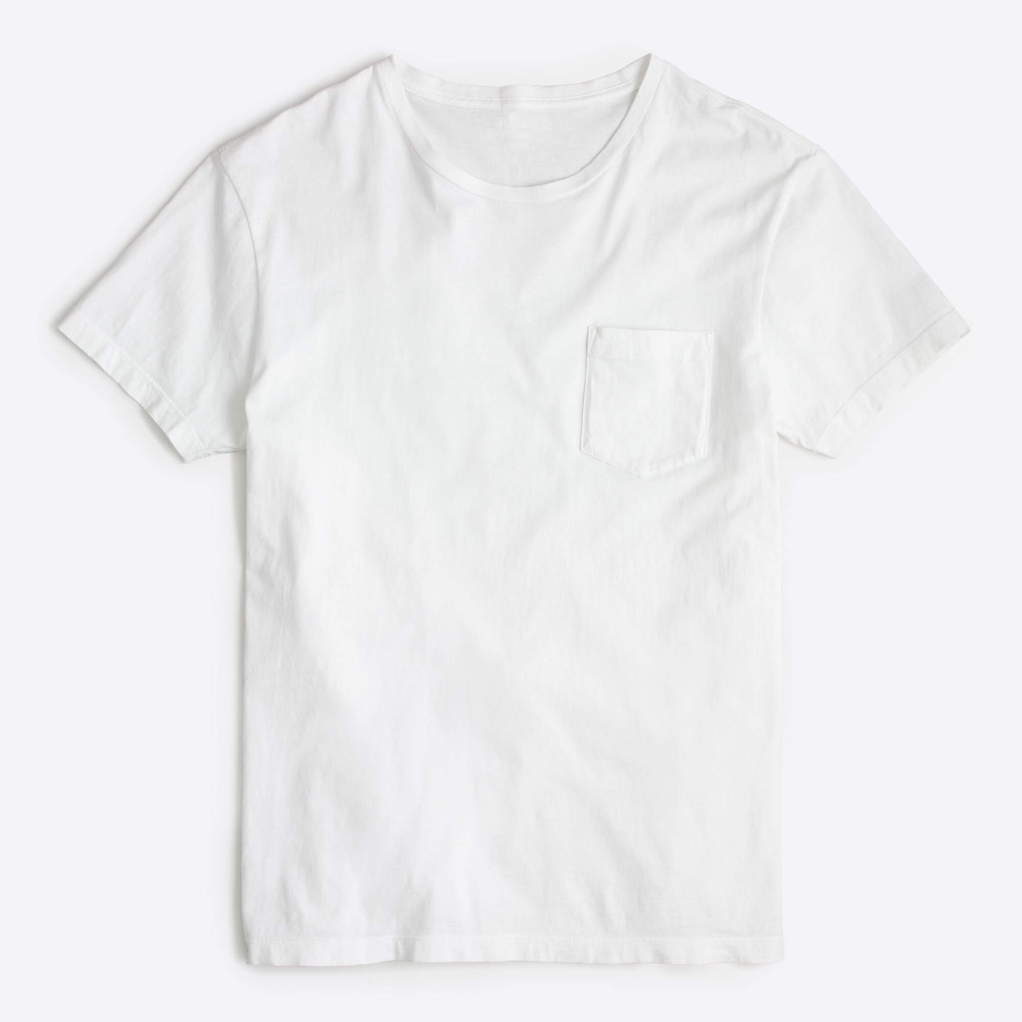 mens Washed jersey pocket tee