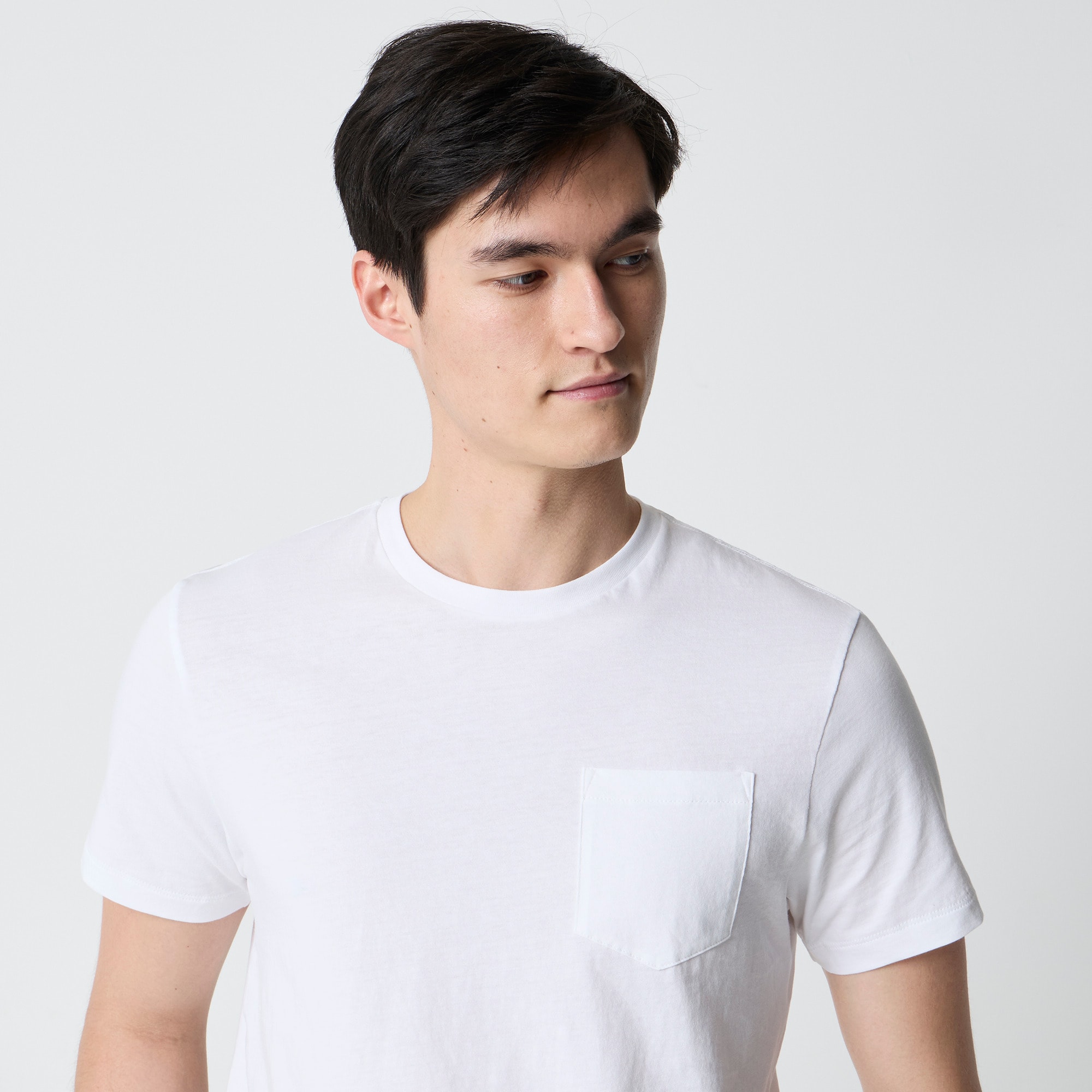 Washed Jersey Pocket Tee For Men | Factory