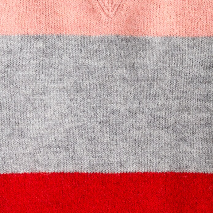 Colorblock crewneck sweater HTHR ROSE GRAPHITE MULT j.crew: colorblock crewneck sweater for women