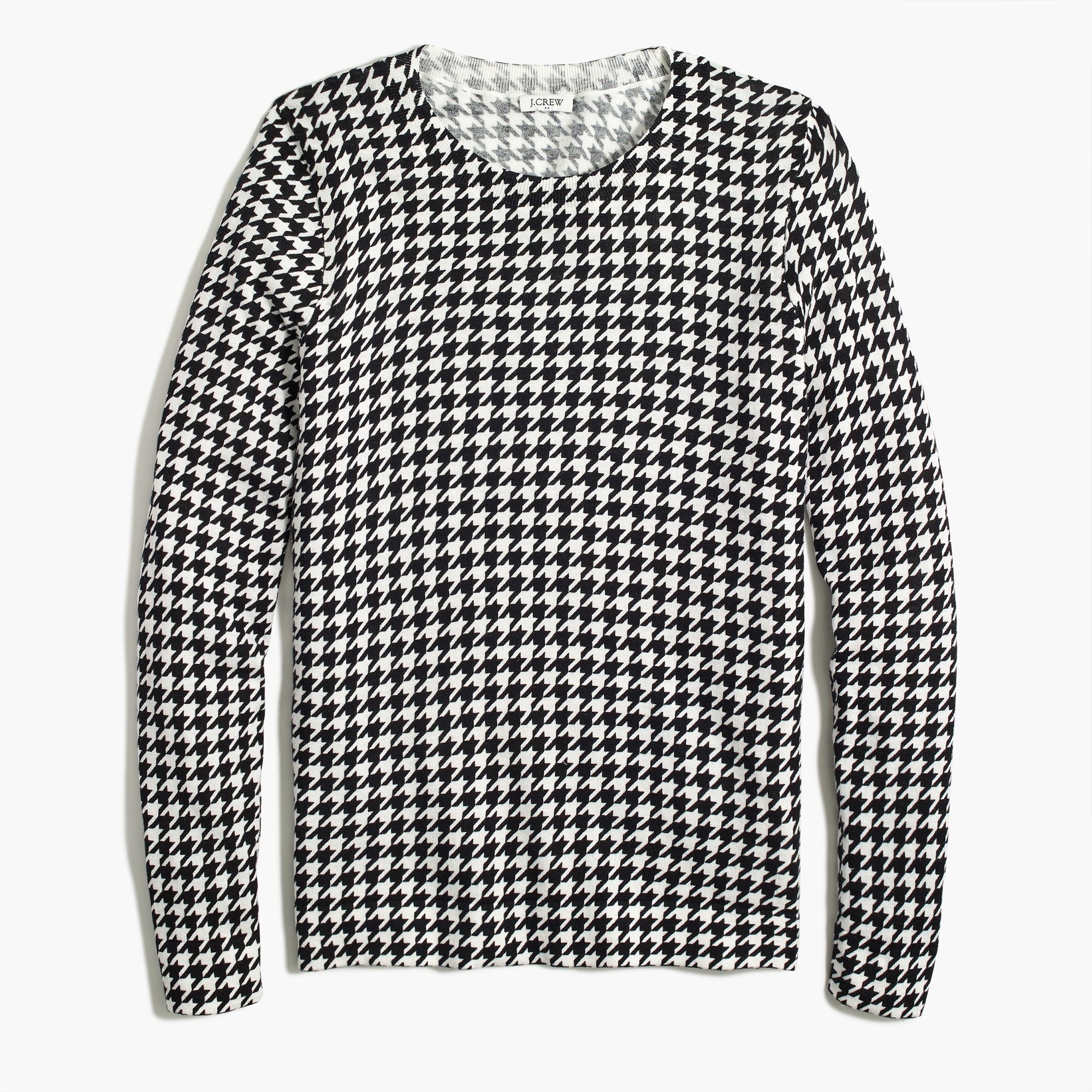 Factory: Houndstooth Teddie Sweater For Women