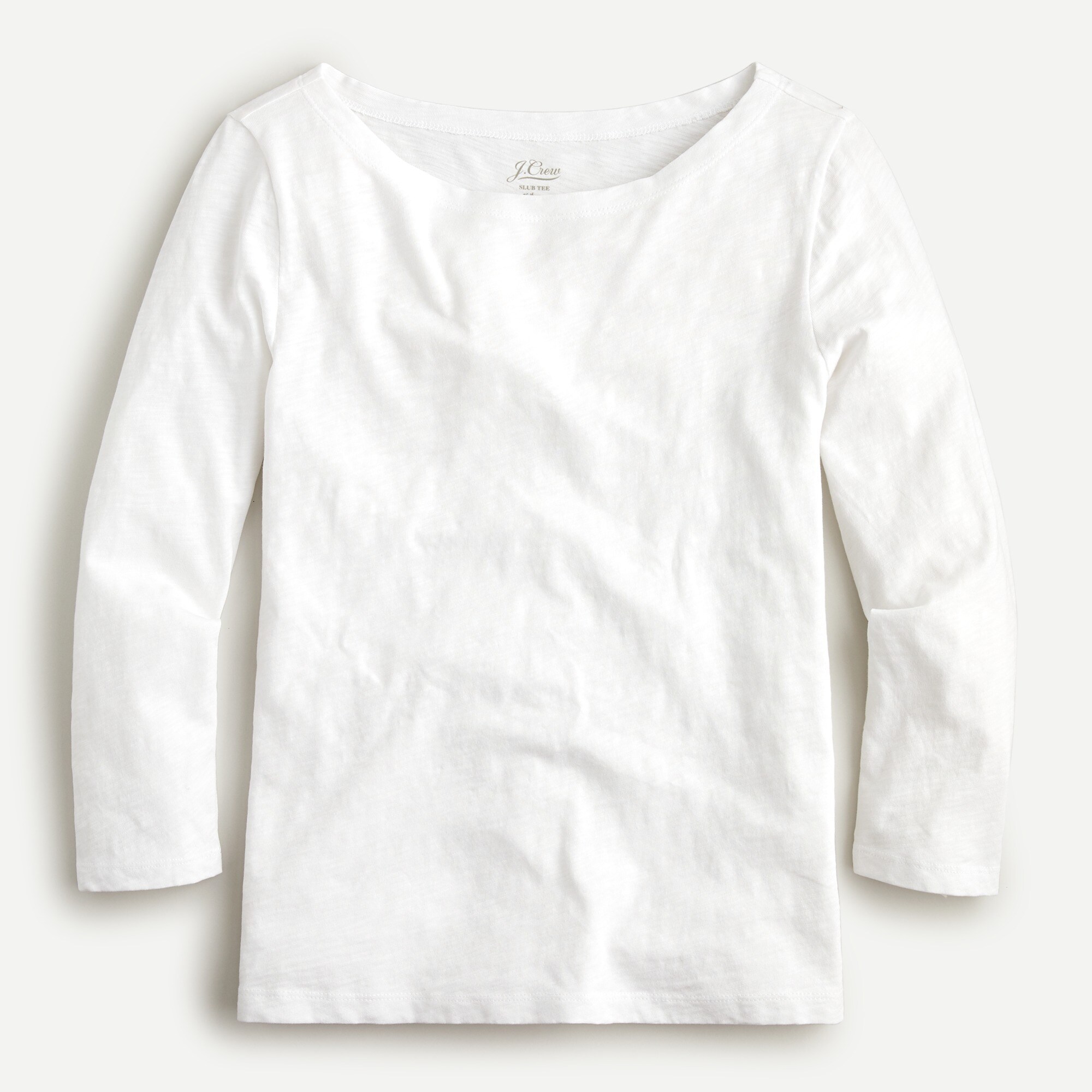 Painter Slub Cotton Boatneck T-shirt For Women | J.Crew