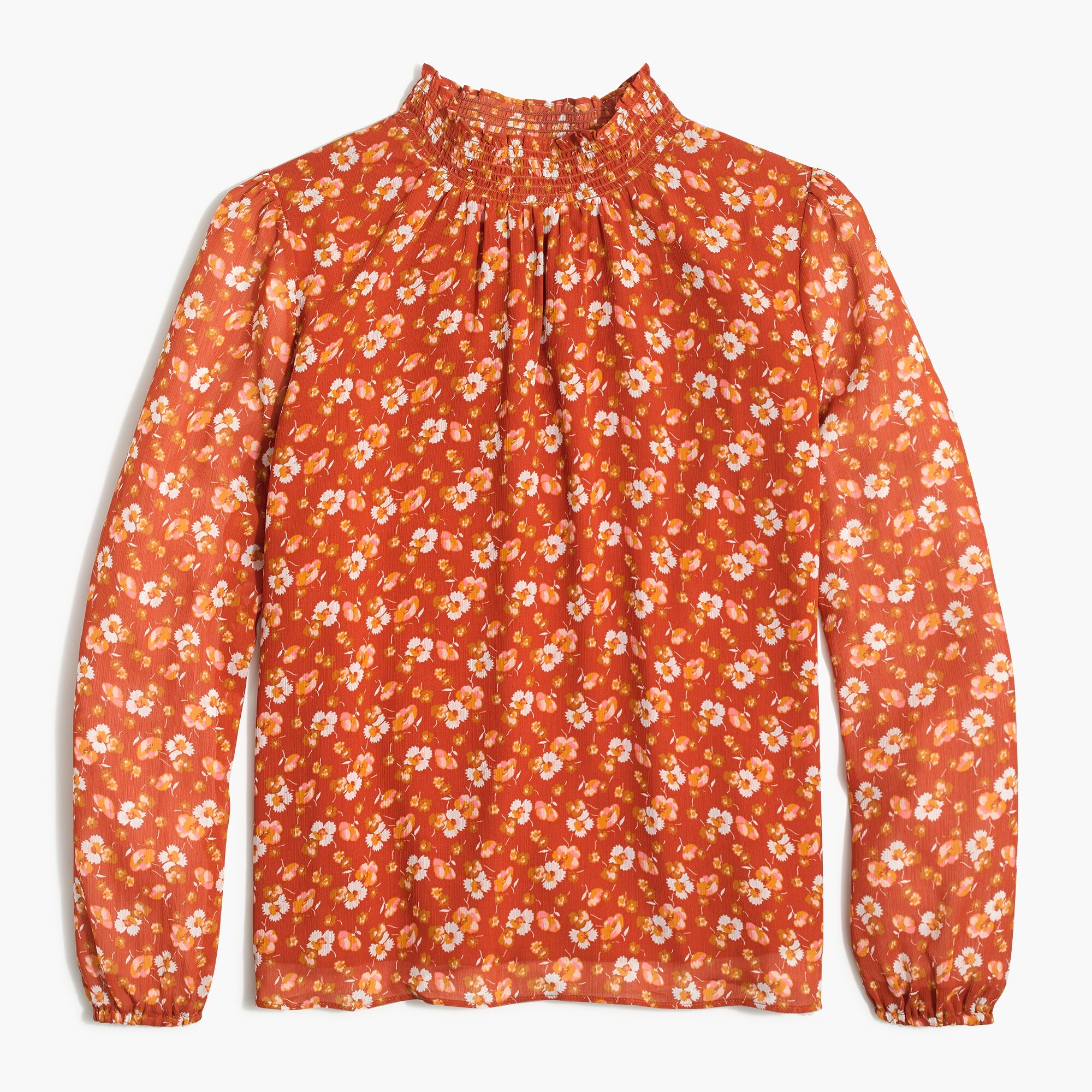 smocked shirt for women