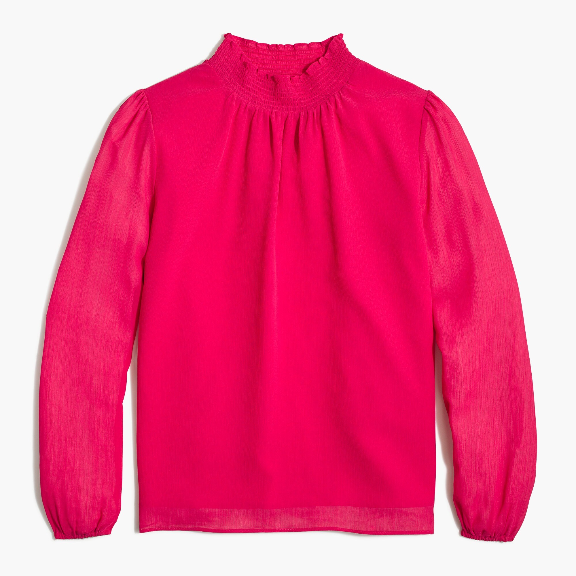 Smocked shirt