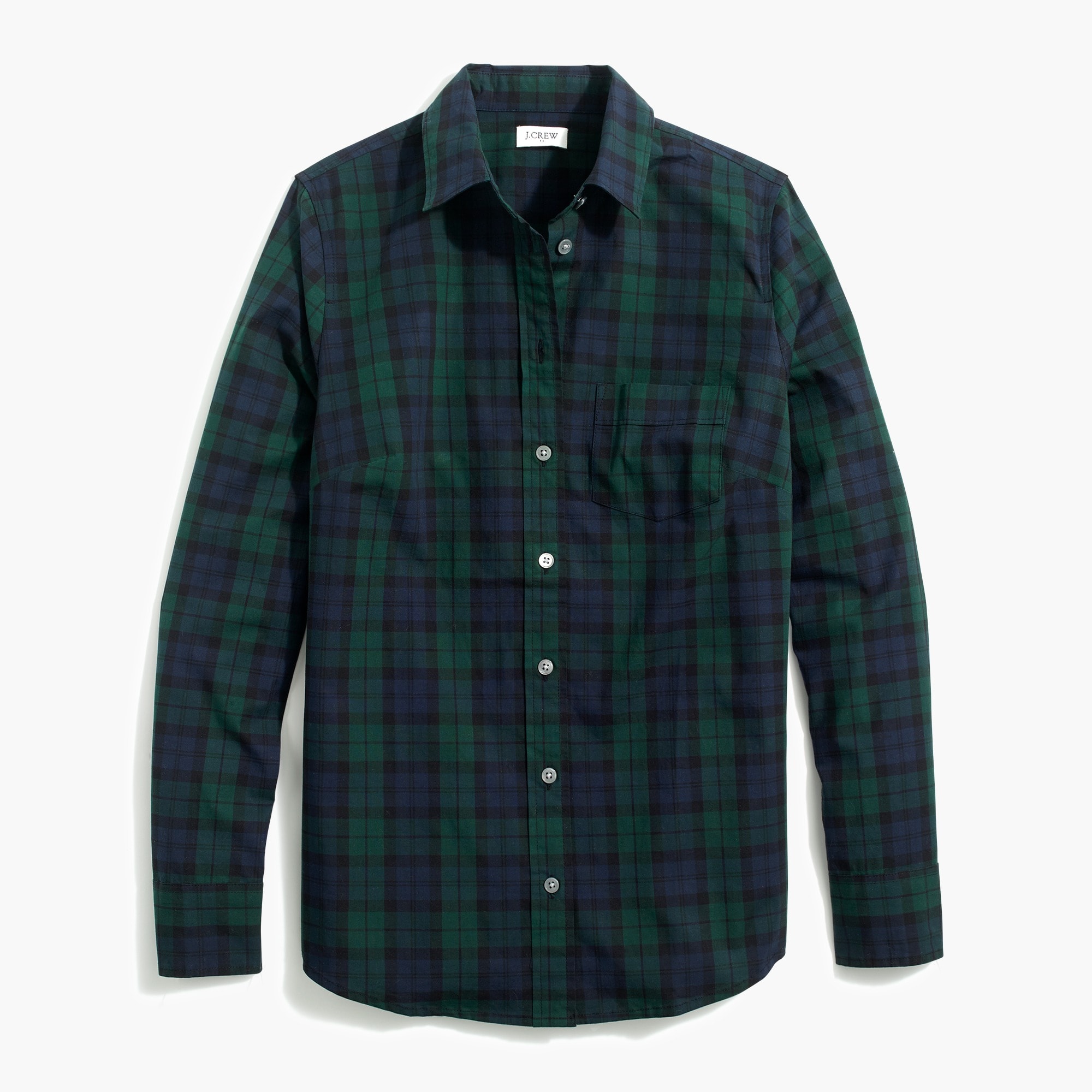 black plaid shirt womens
