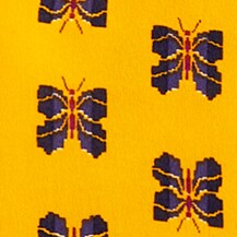 Silk button-up shirt with butterflies YELLOW NAVY j.crew: silk button-up shirt with butterflies for women