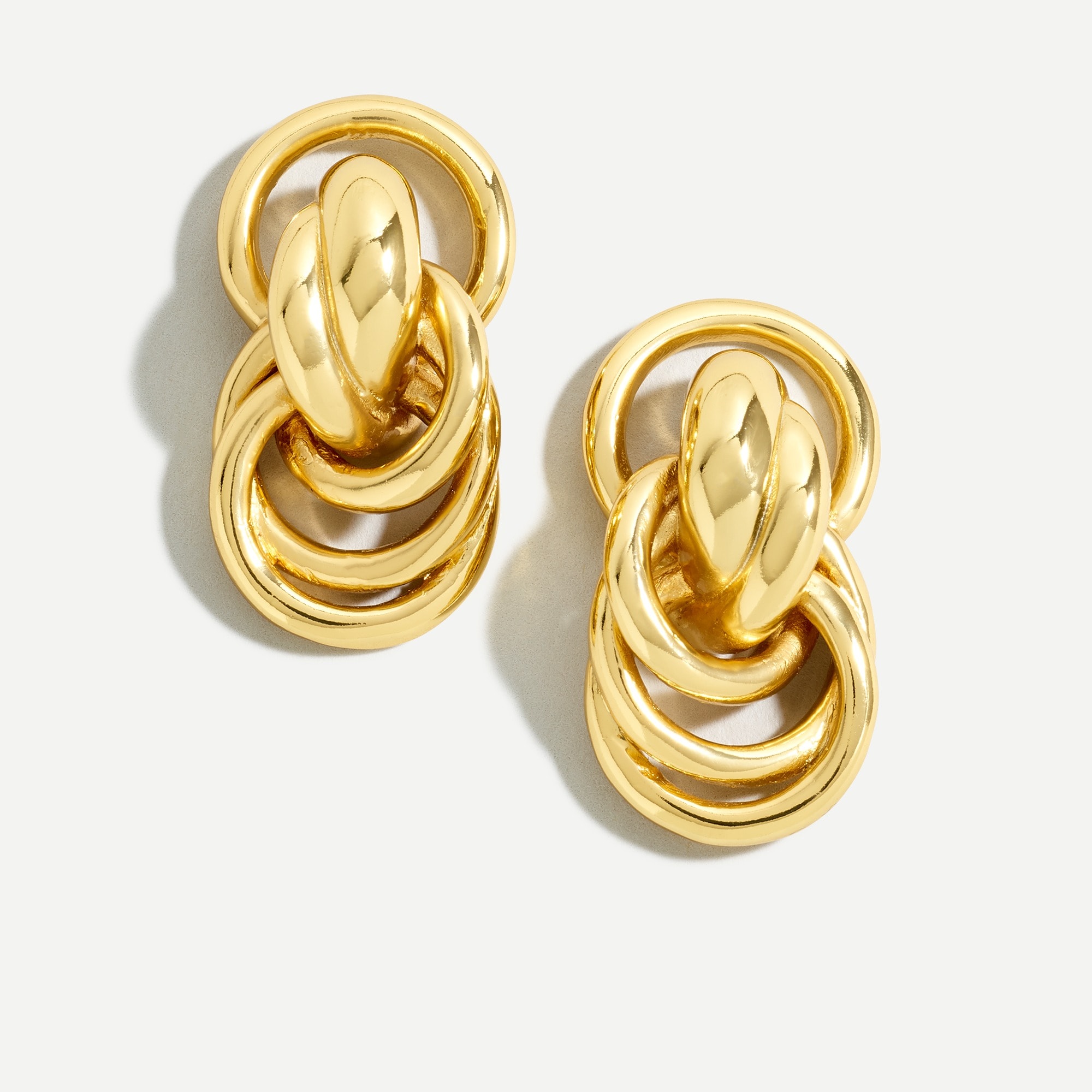 アクセサリーその他 Rope Knot Earrings Rope Knot Hoop Earrings for Men and Women | Xenos Jewelry