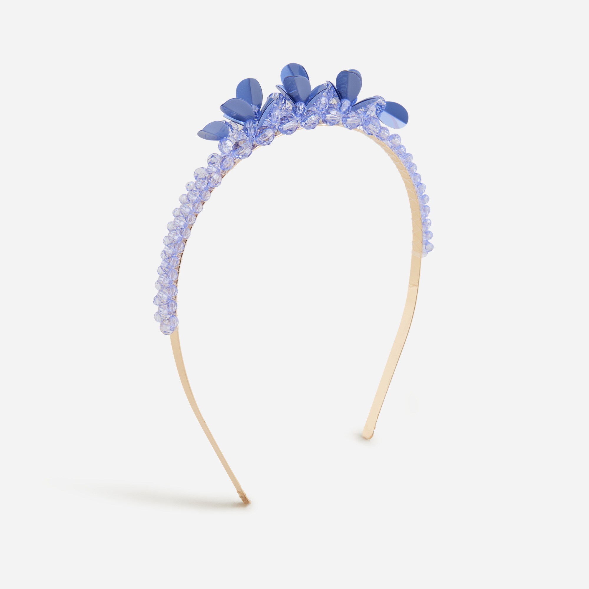  Girls' embellished wire headband
