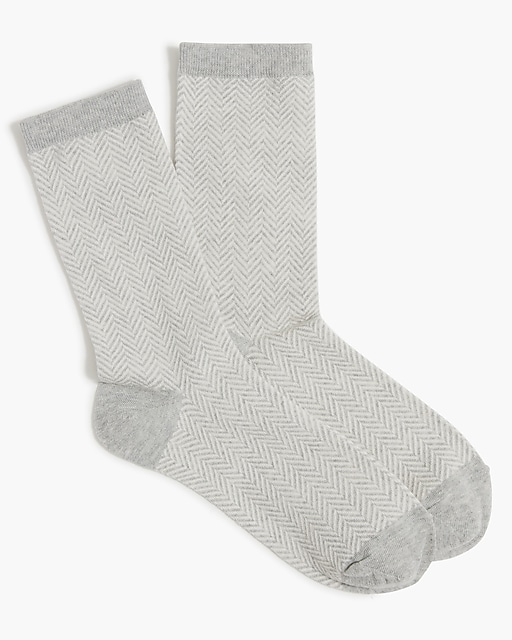 womens Herringbone trouser socks