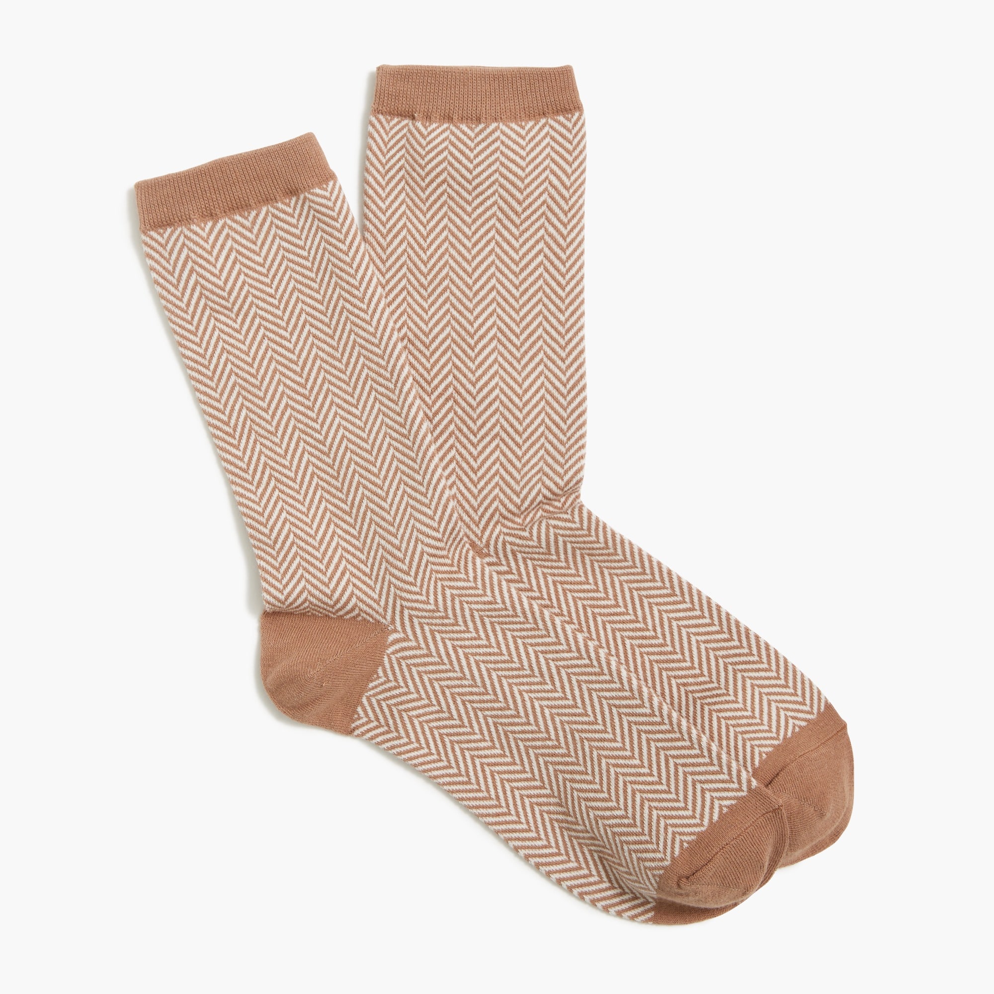 Herringbone trouser socks