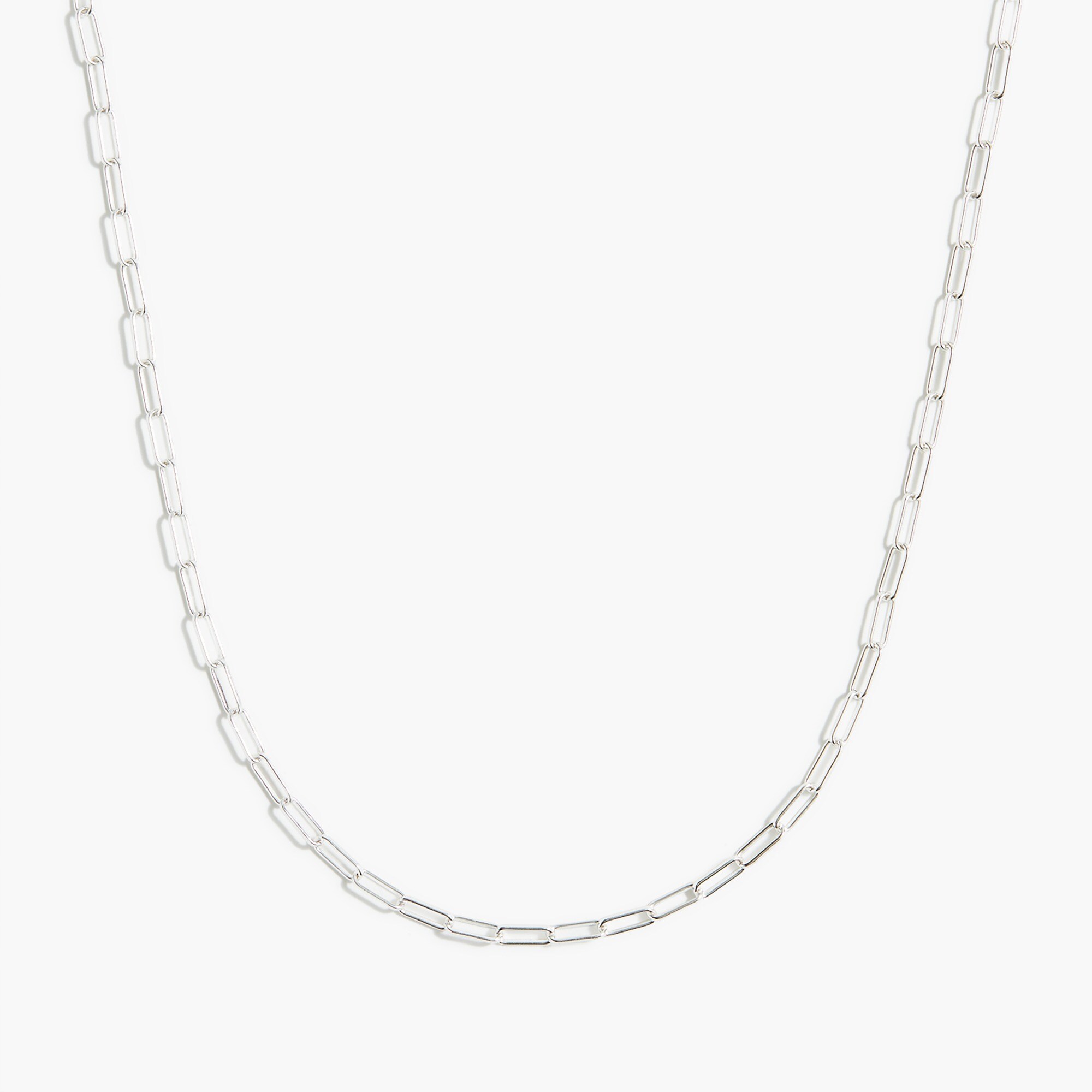 J crew paper clip necklace deals