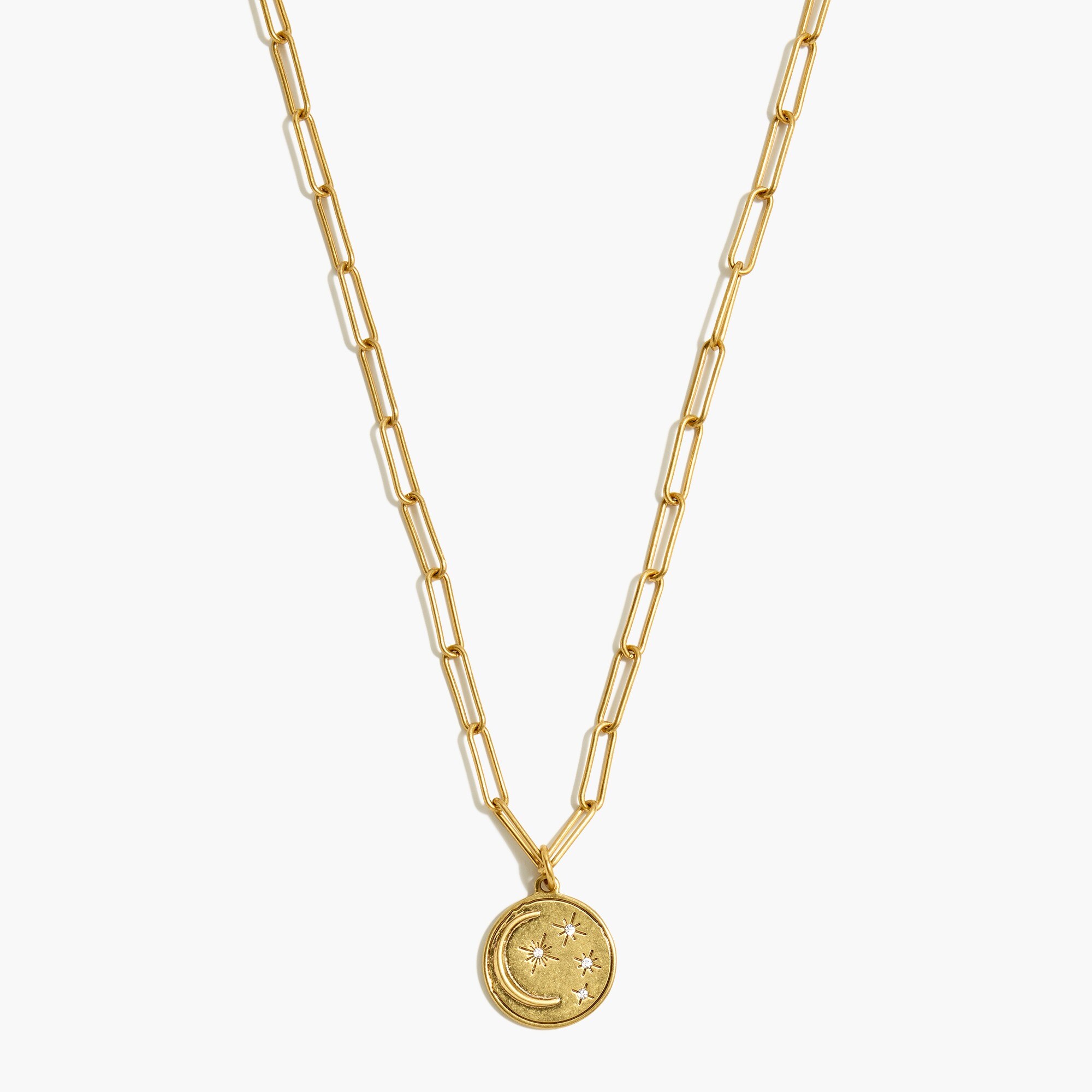 Celestial charm pendant necklace