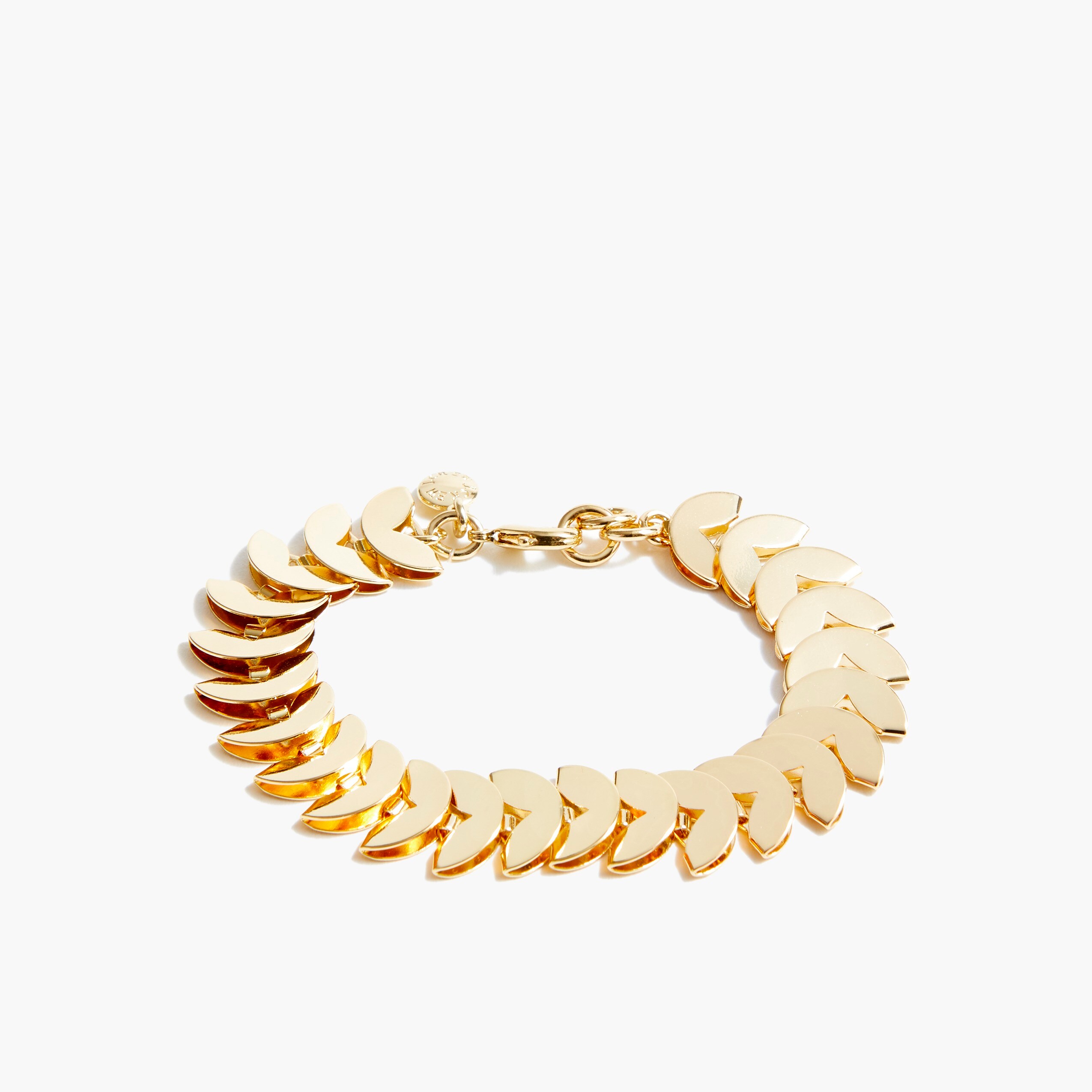 Arrow link clasp bracelet