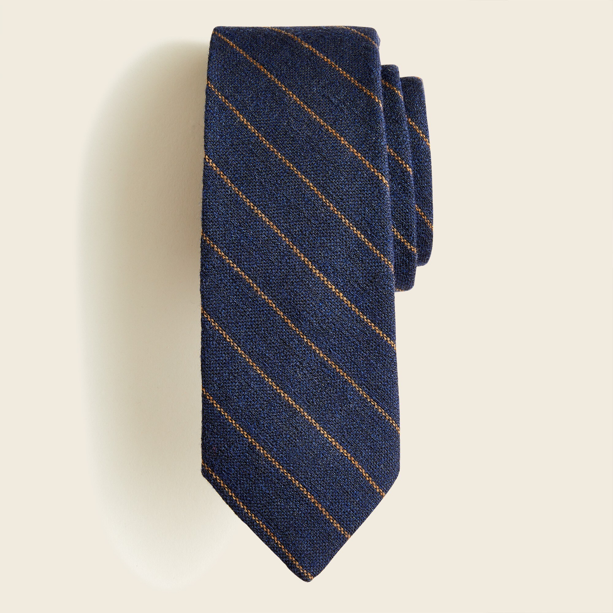 Wool tie in stripe
