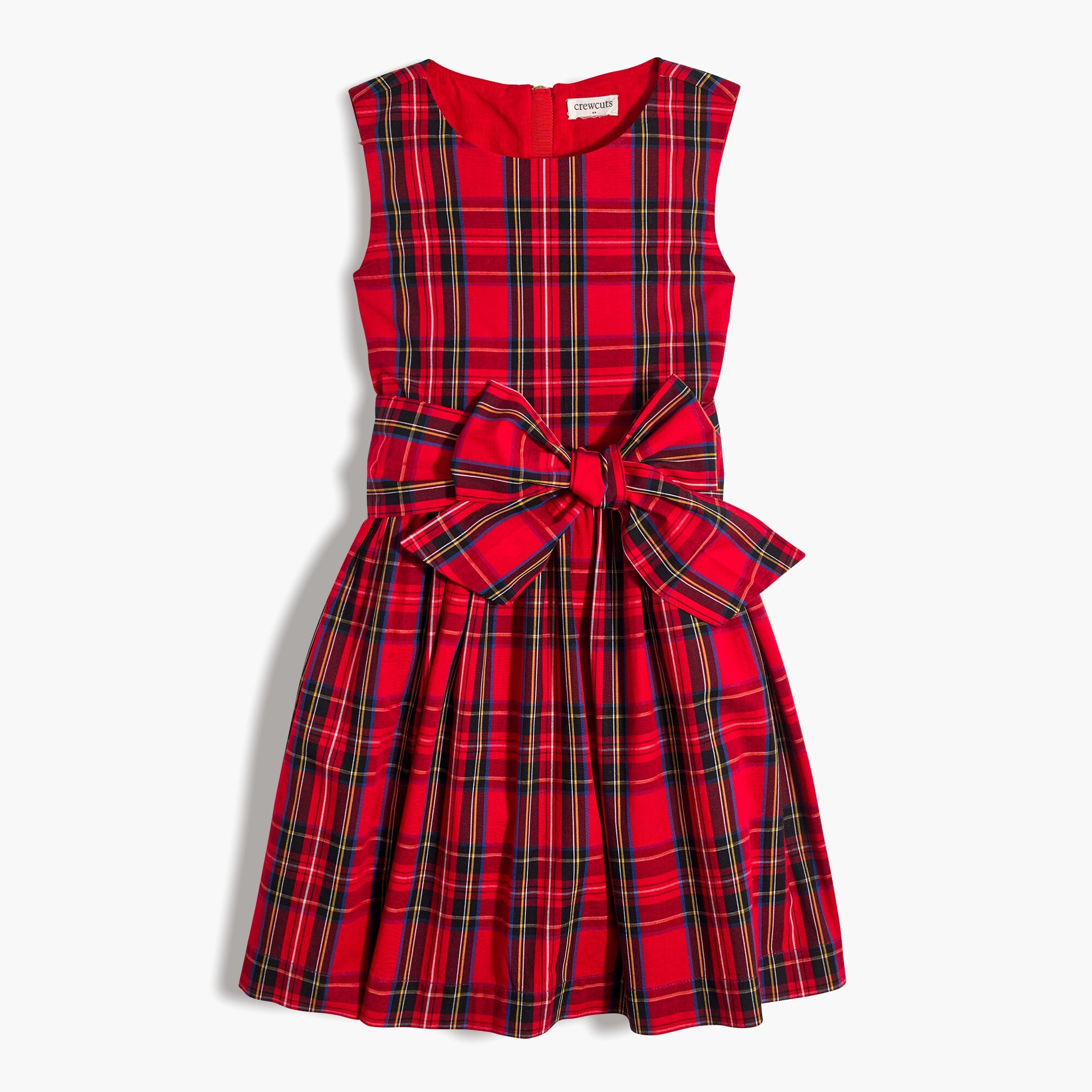 girls' holiday tartan dress for girls