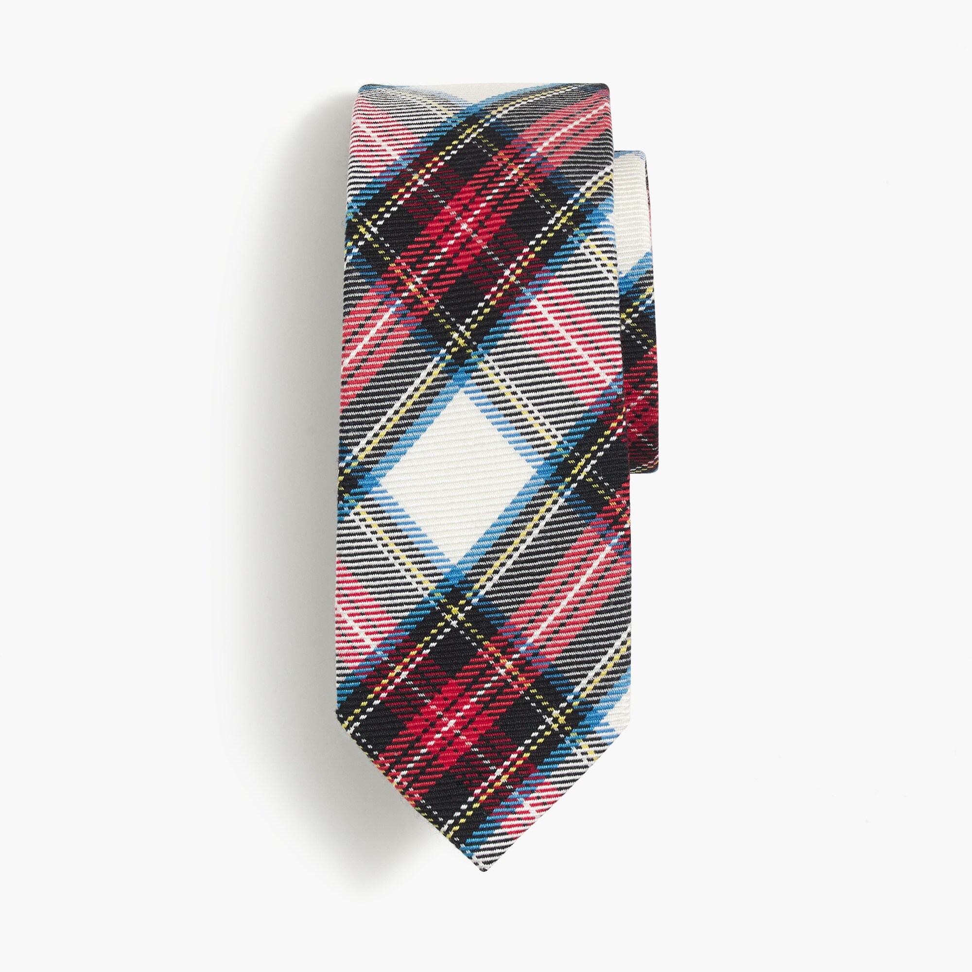 Boys' holiday plaid tie