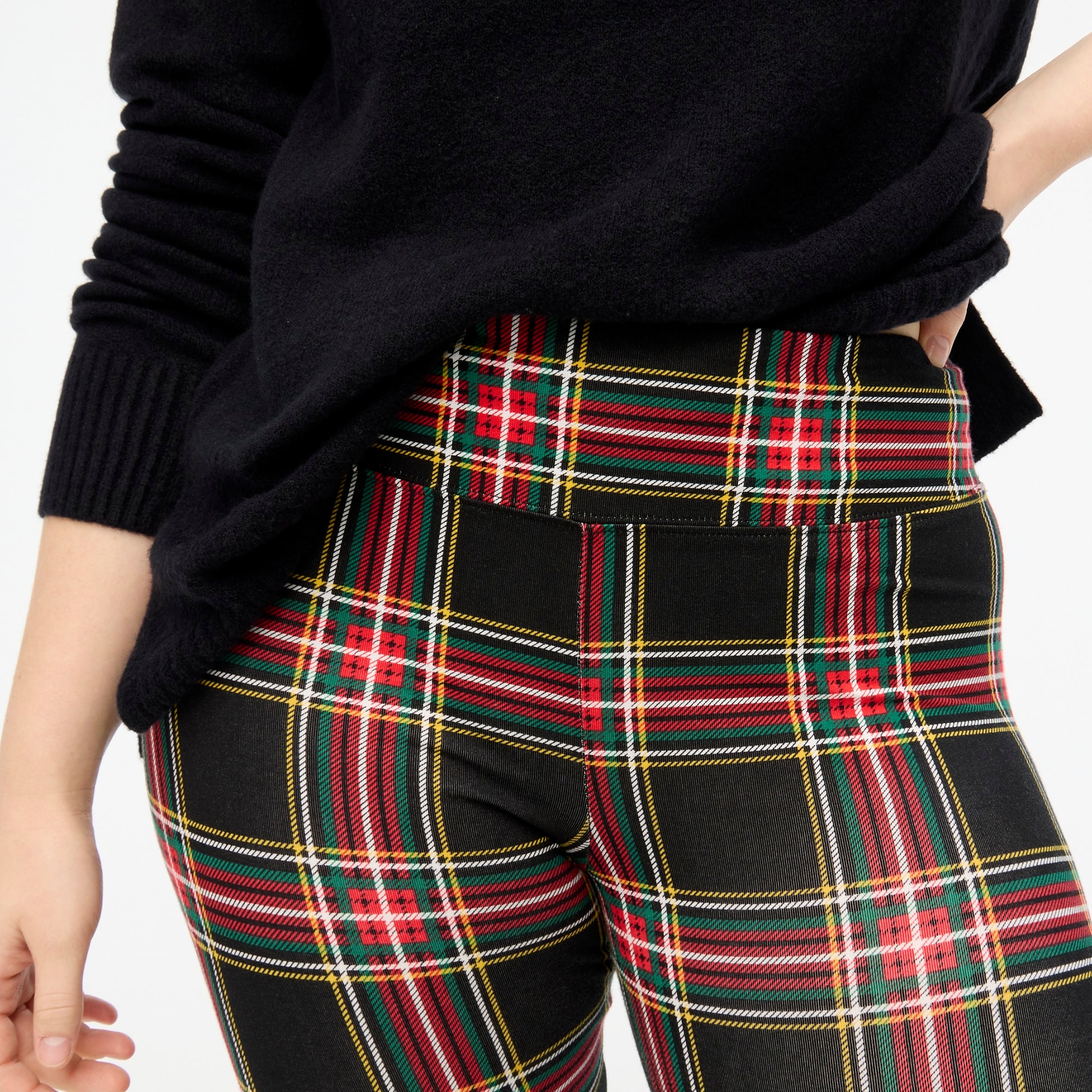 Holiday tartan leggings