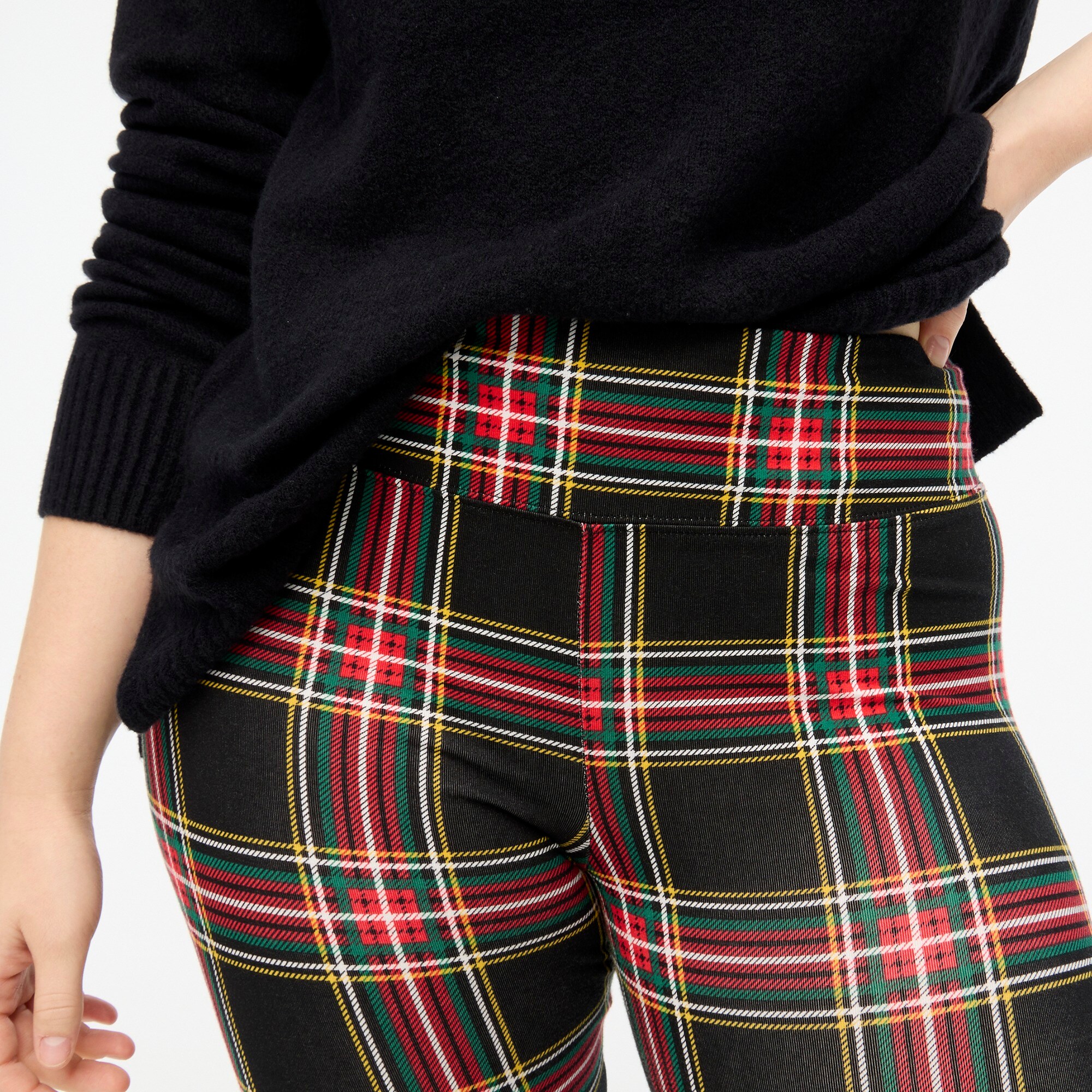 Holiday tartan leggings