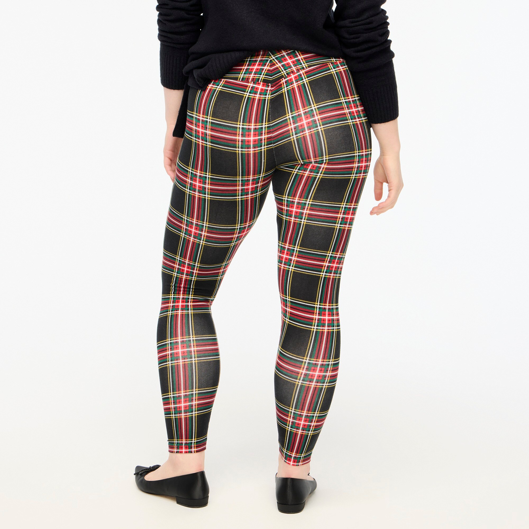 Factory Holiday Tartan Leggings For Women