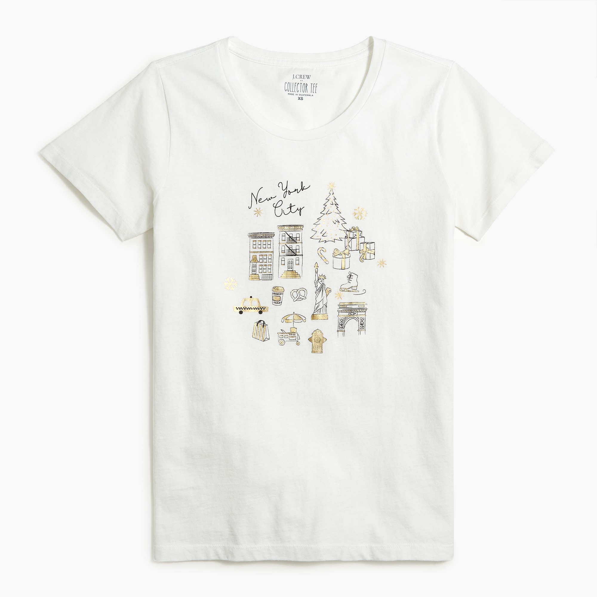 New York holiday graphic tee