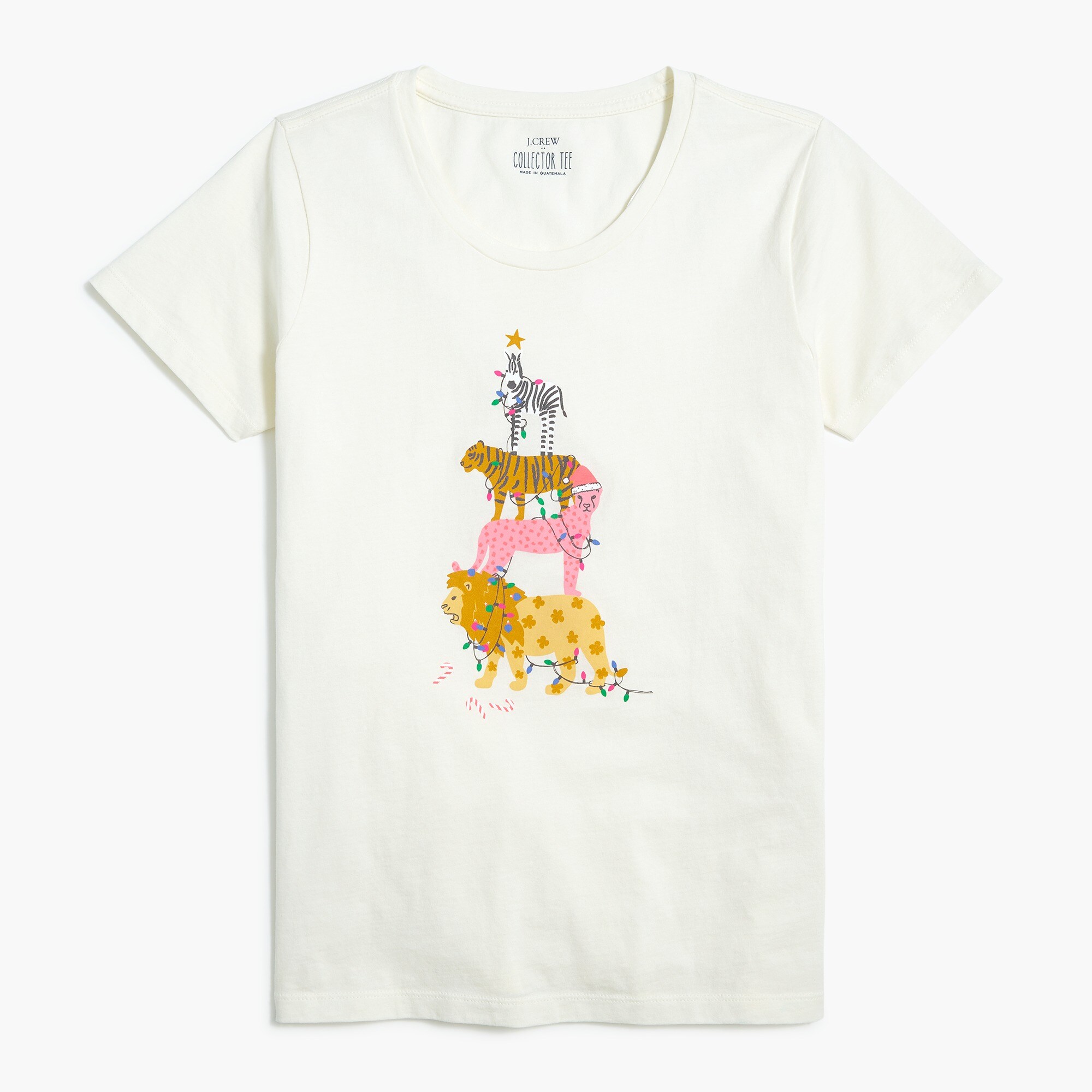 Safari tree graphic tee