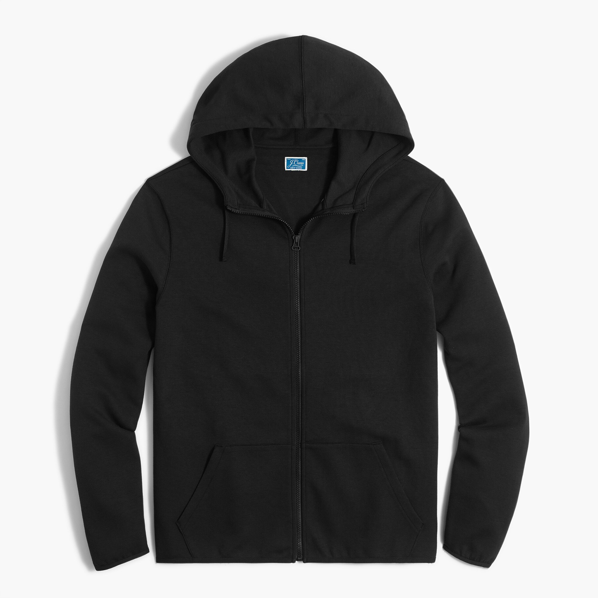 performance full zip hoodie for men