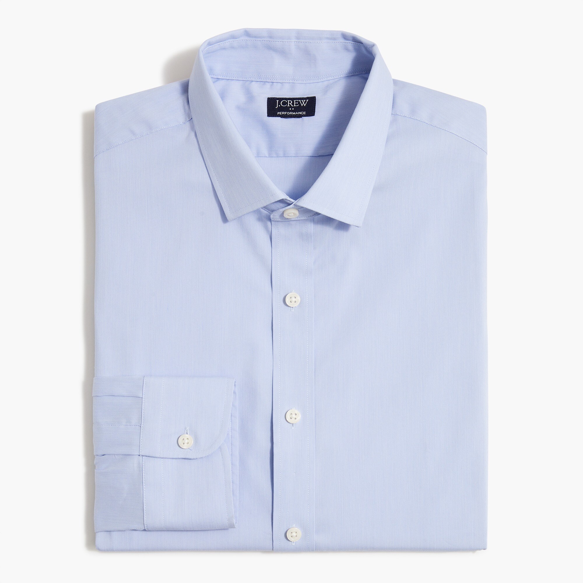 Slim performance dress shirt