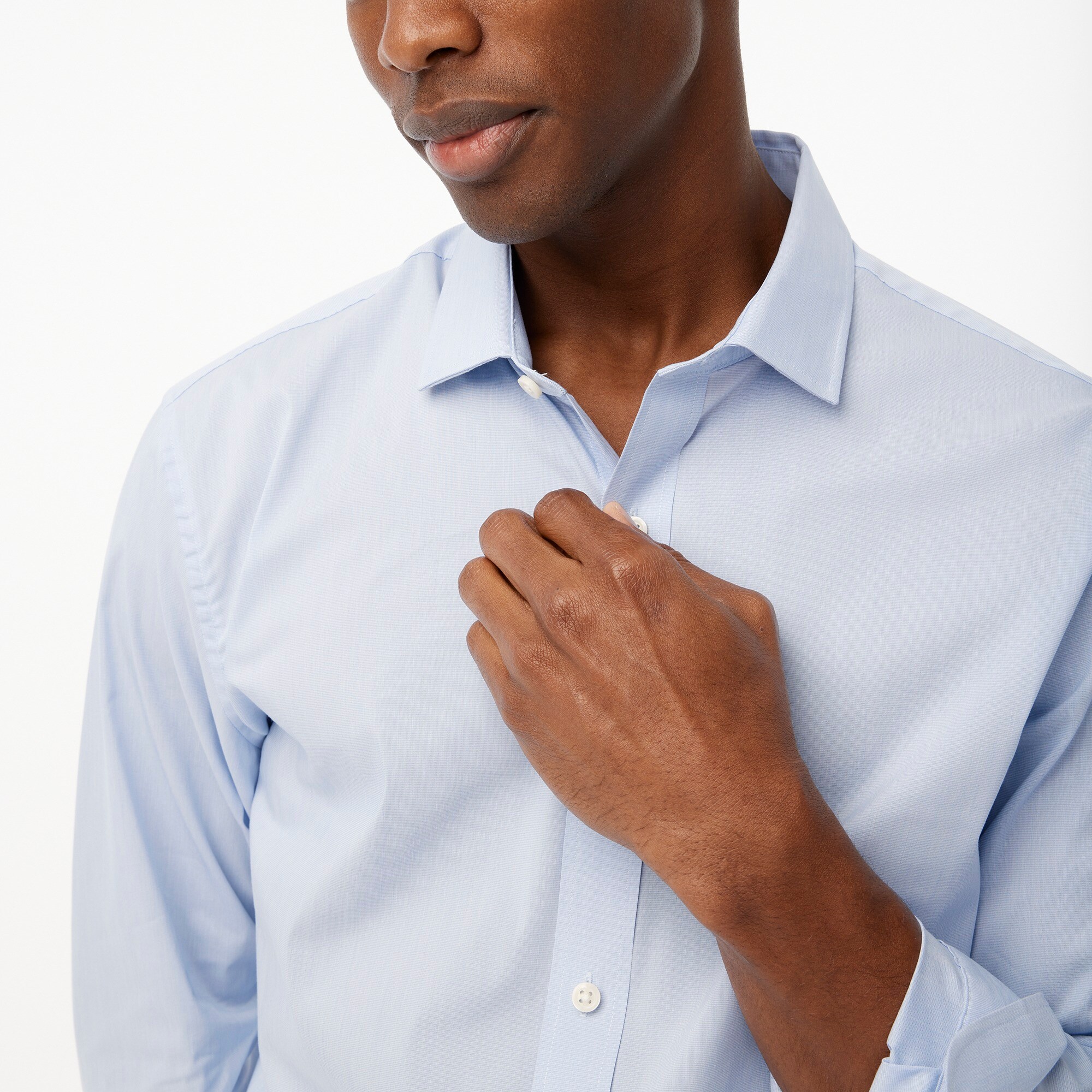 Slim performance dress shirt