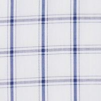 Slim performance dress shirt WHITE DOWNTOWN NAVY 