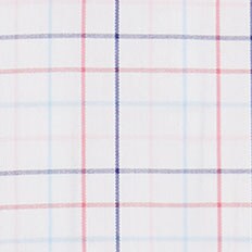 Slim performance dress shirt WHITE DOWNTOWN NAVY 
