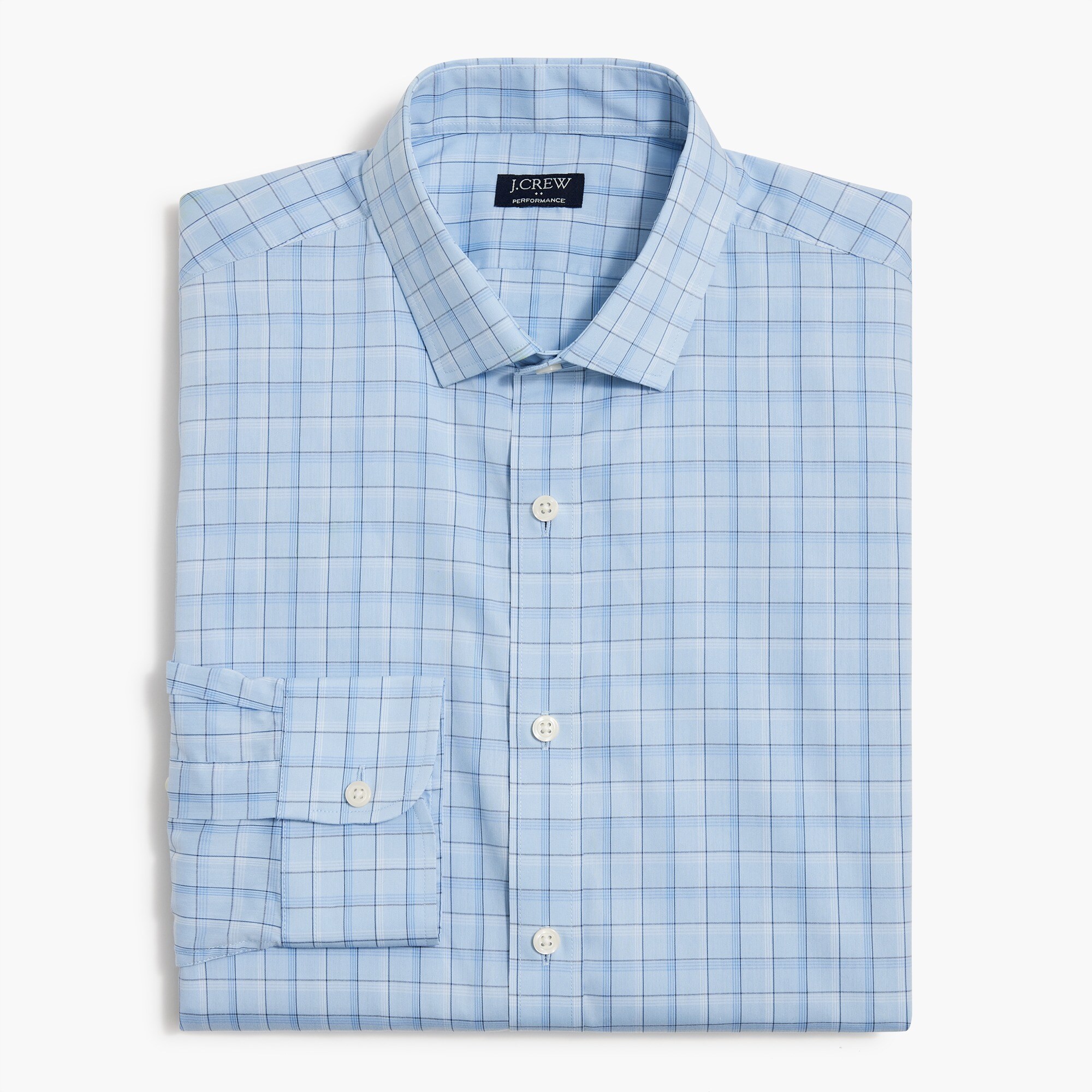 factory: performance dress shirt for men, right side, view zoomed
