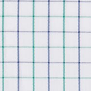 Slim performance dress shirt WHITE DOWNTOWN NAVY 