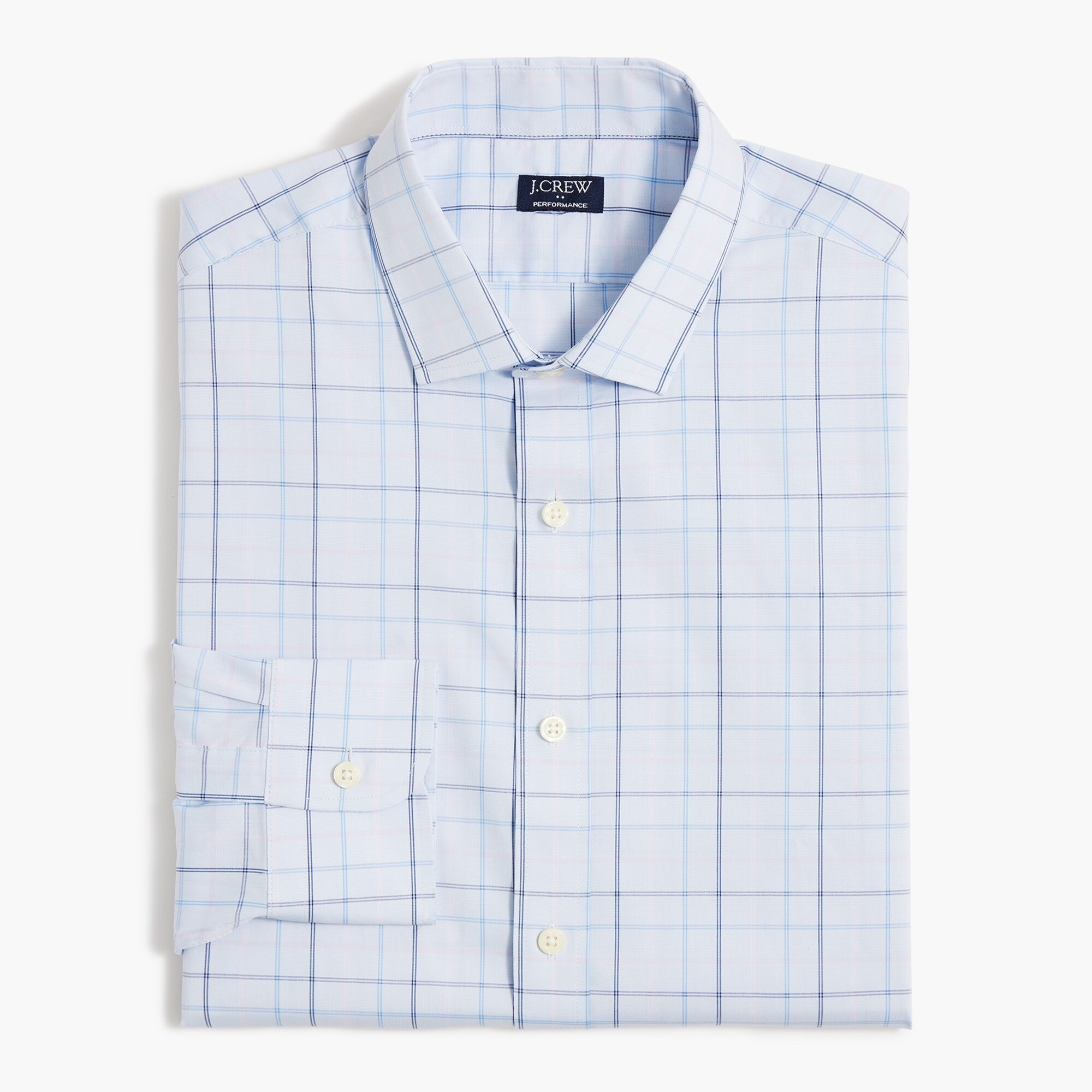 mens Slim performance dress shirt