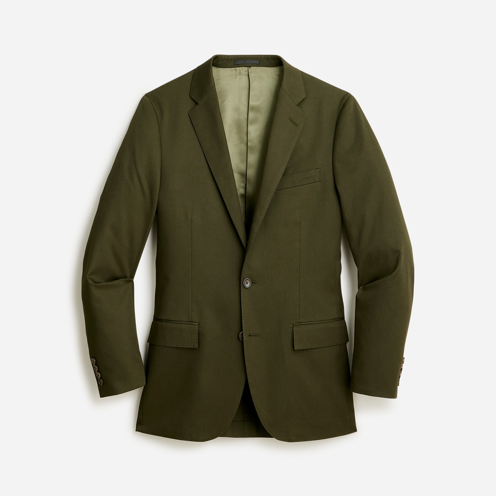 mens Ludlow Slim-fit suit jacket in Italian chino