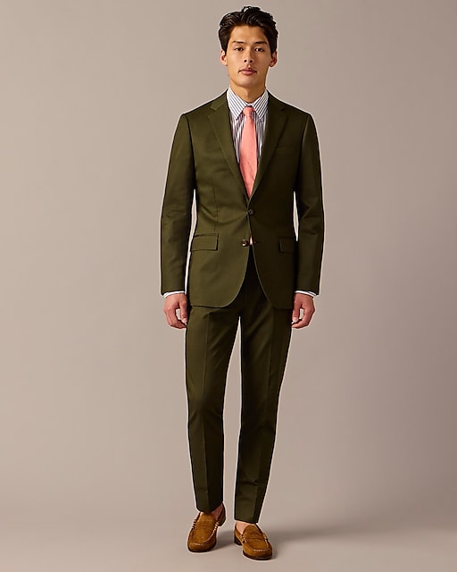 mens Ludlow Slim-fit suit jacket in Italian chino