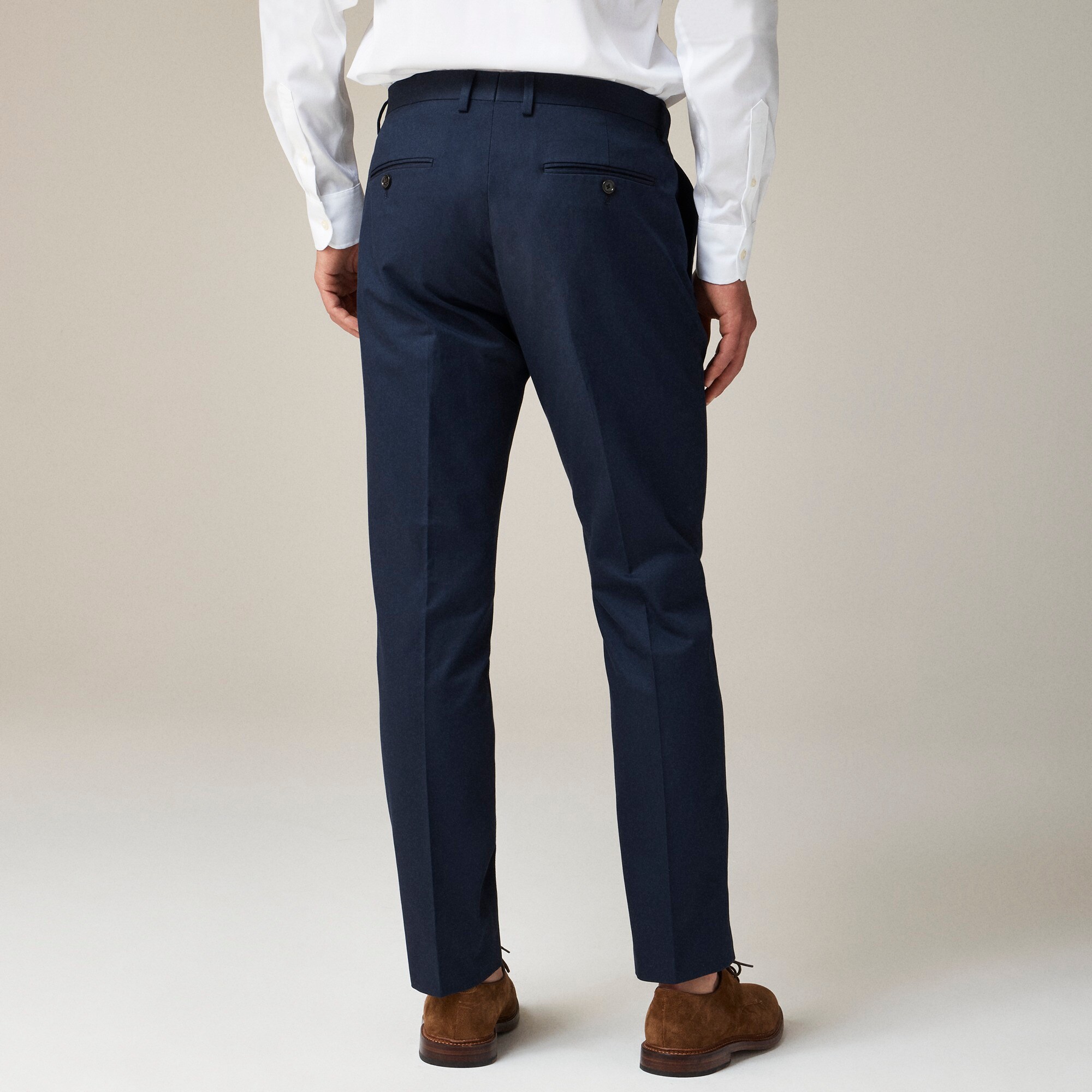 Ludlow Slim-fit suit pant in Italian chino