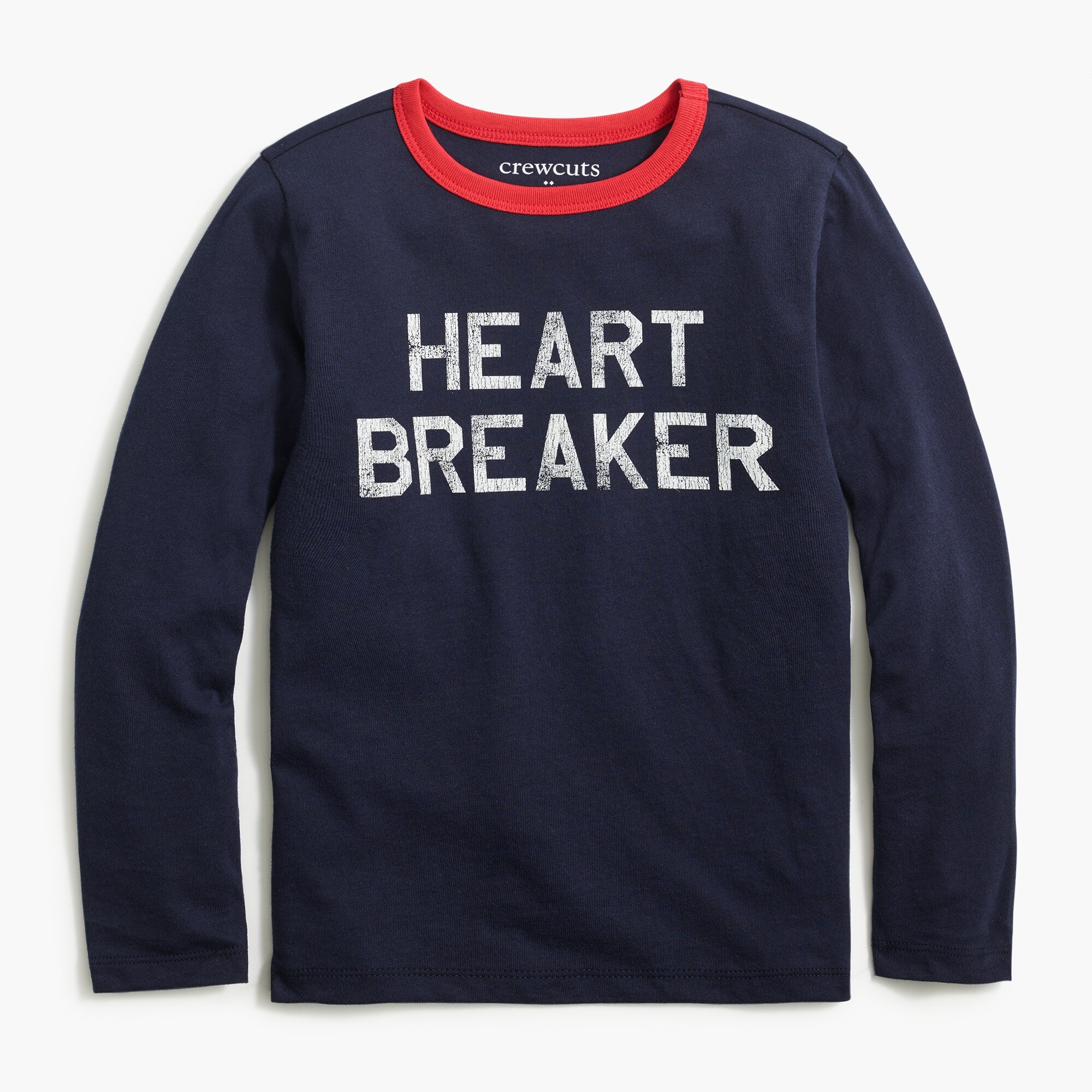 Boys' long-sleeve heartbreaker graphic tee