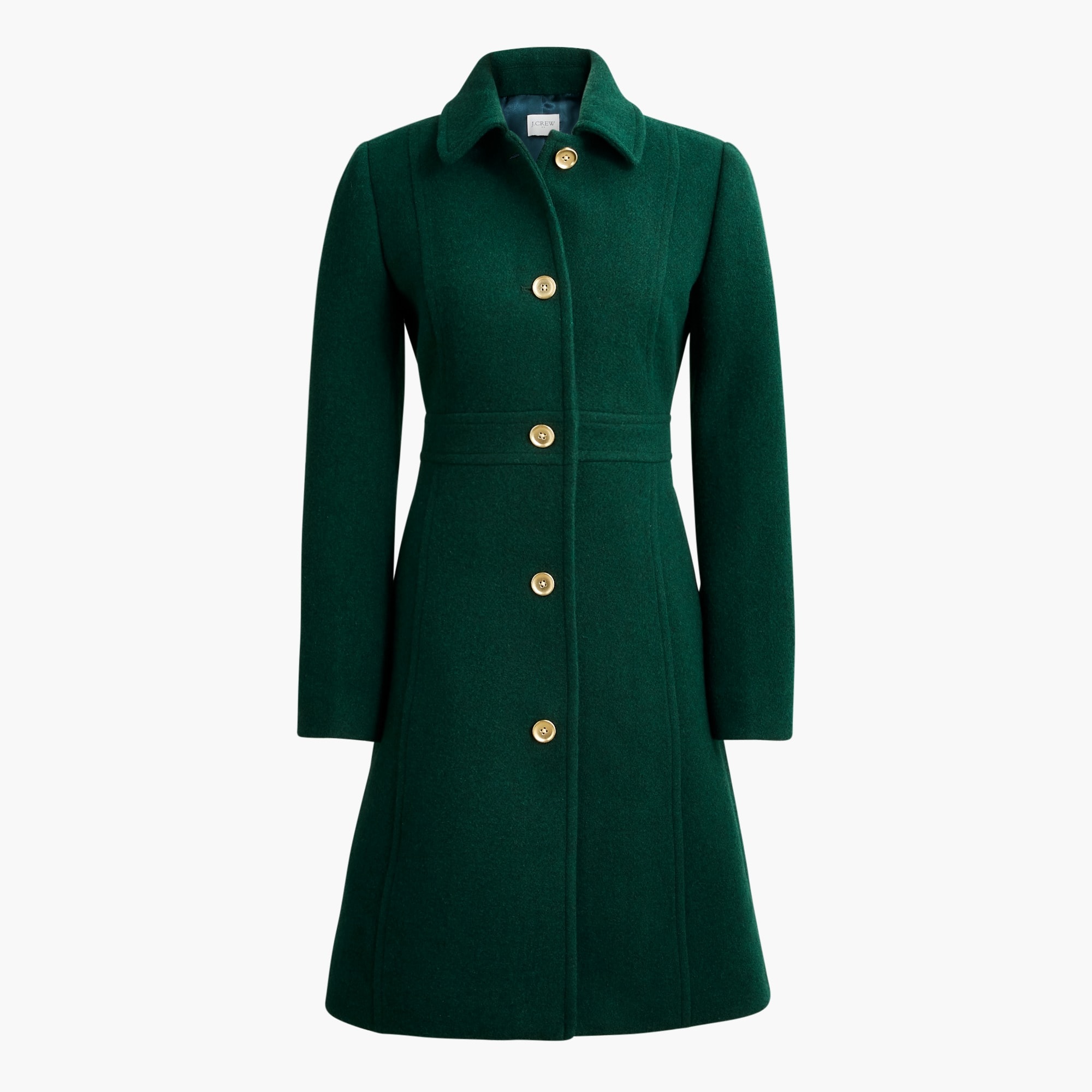 Factory: Wool-blend Lady Day Coat For Women