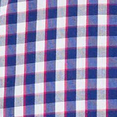 Performance dress shirt NAVY PINK WHITE PLAID