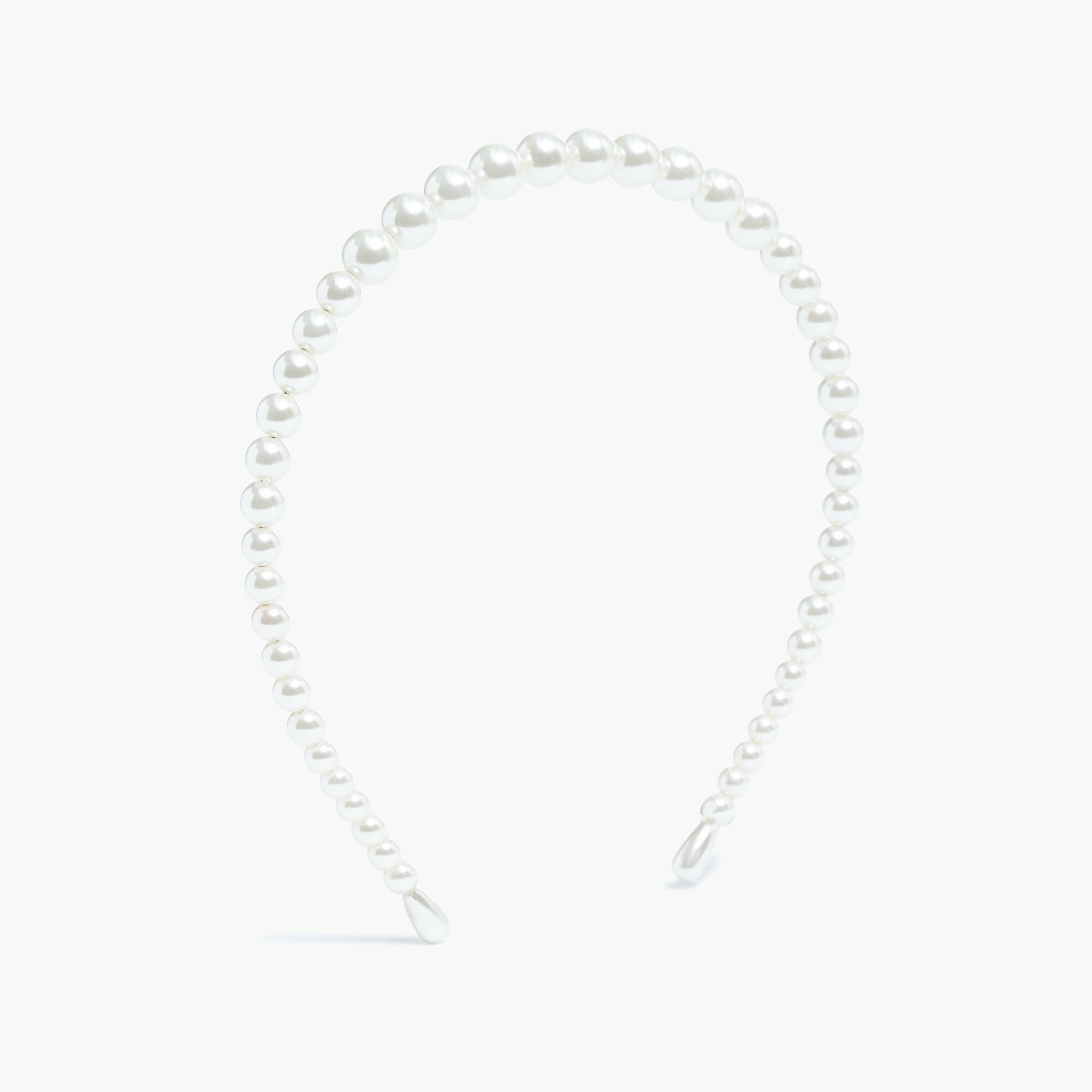 girls' pearl-strand headband for girls