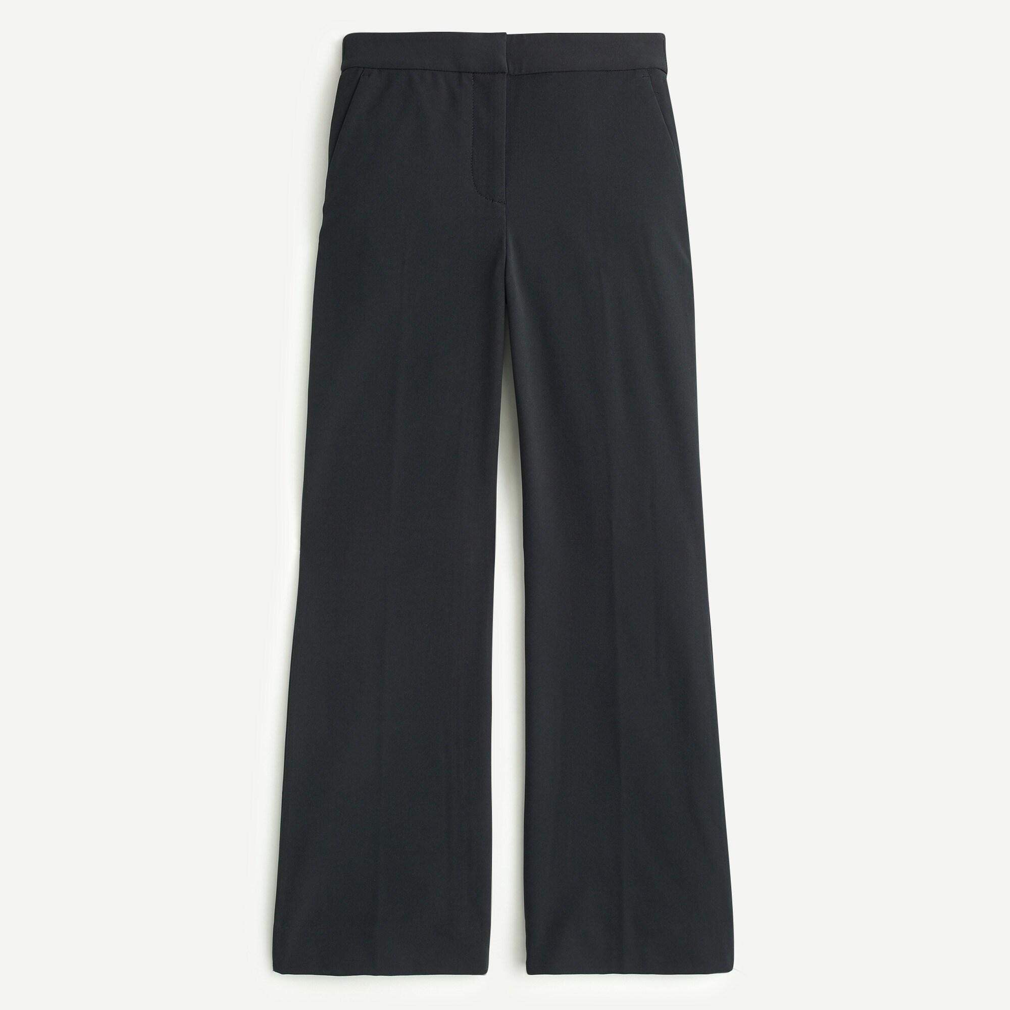 Hayden kickout crop pant in smooth-stretch twill