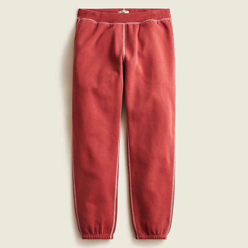 j.crew: wallace &amp; barnes heritage fleece sweatpant for men, right side, view zoomed