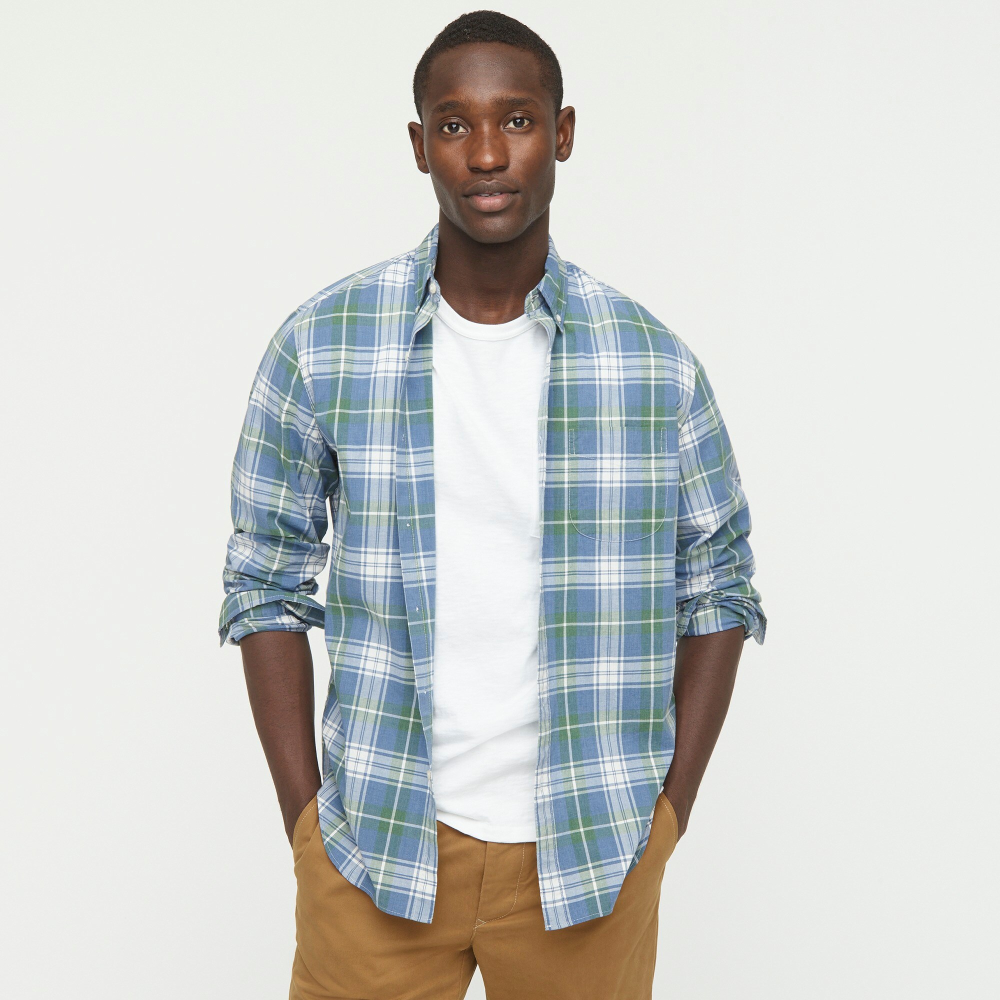 j crew slim untucked