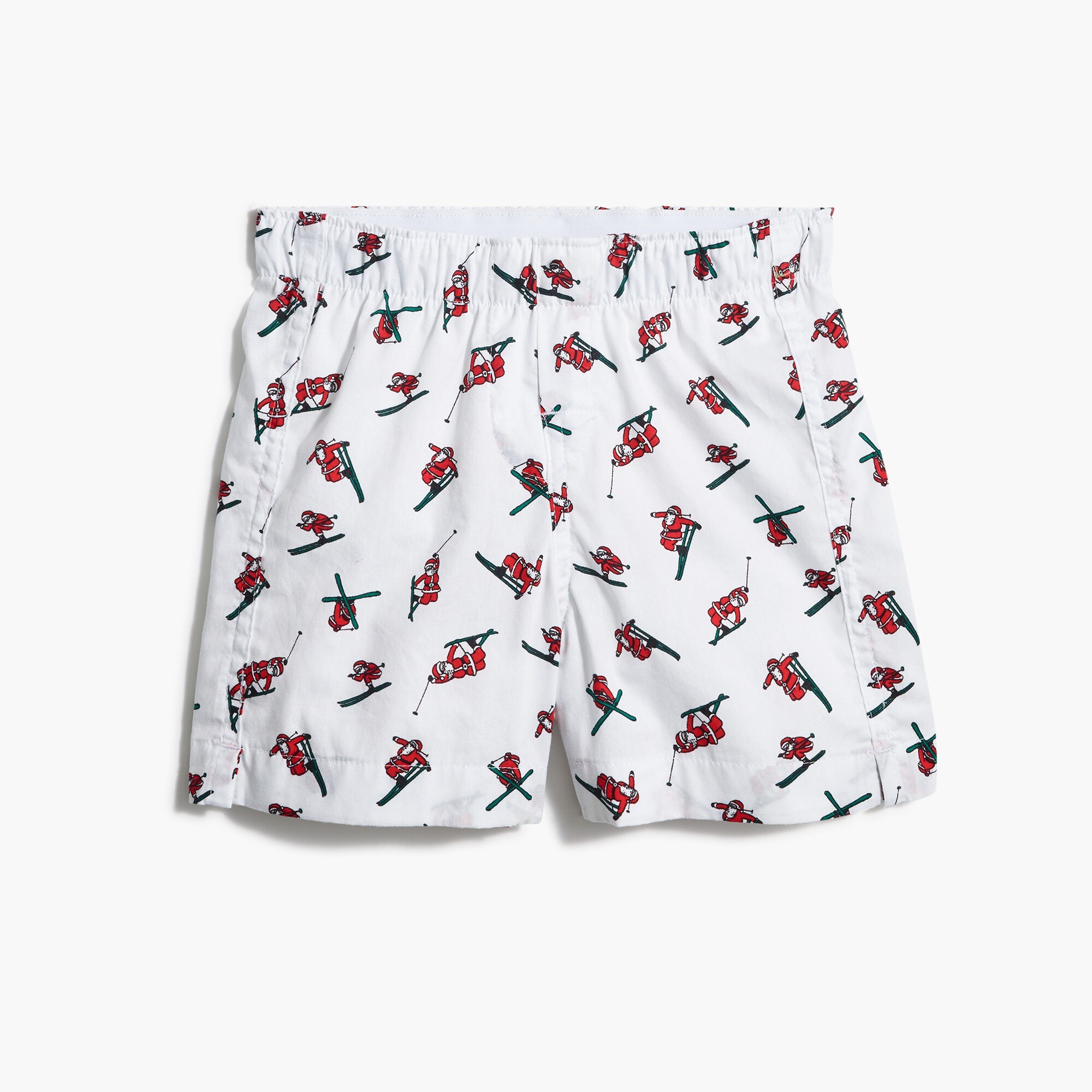 Santa skiing boxers